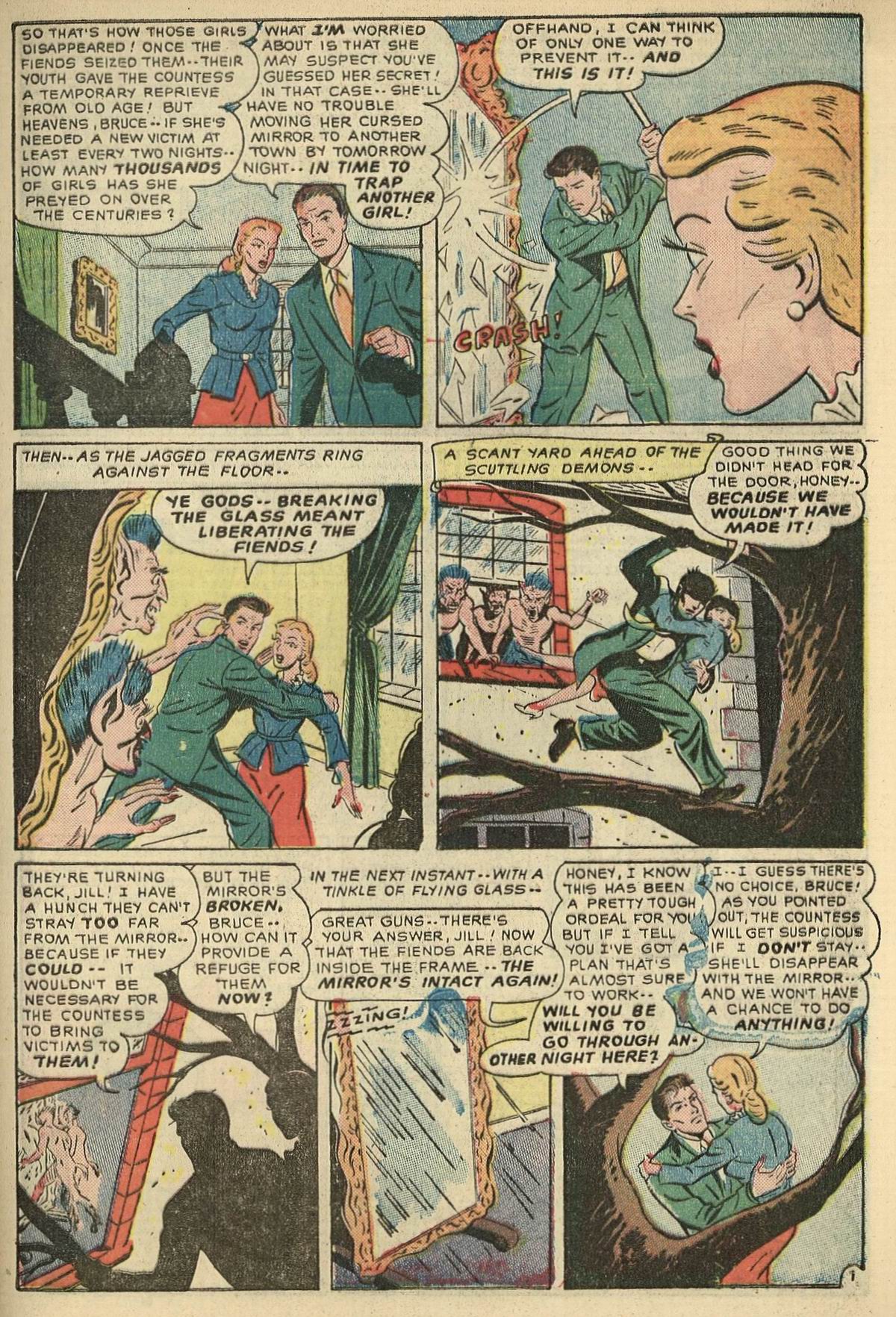 Read online Adventures Into The Unknown comic -  Issue #30 - 31