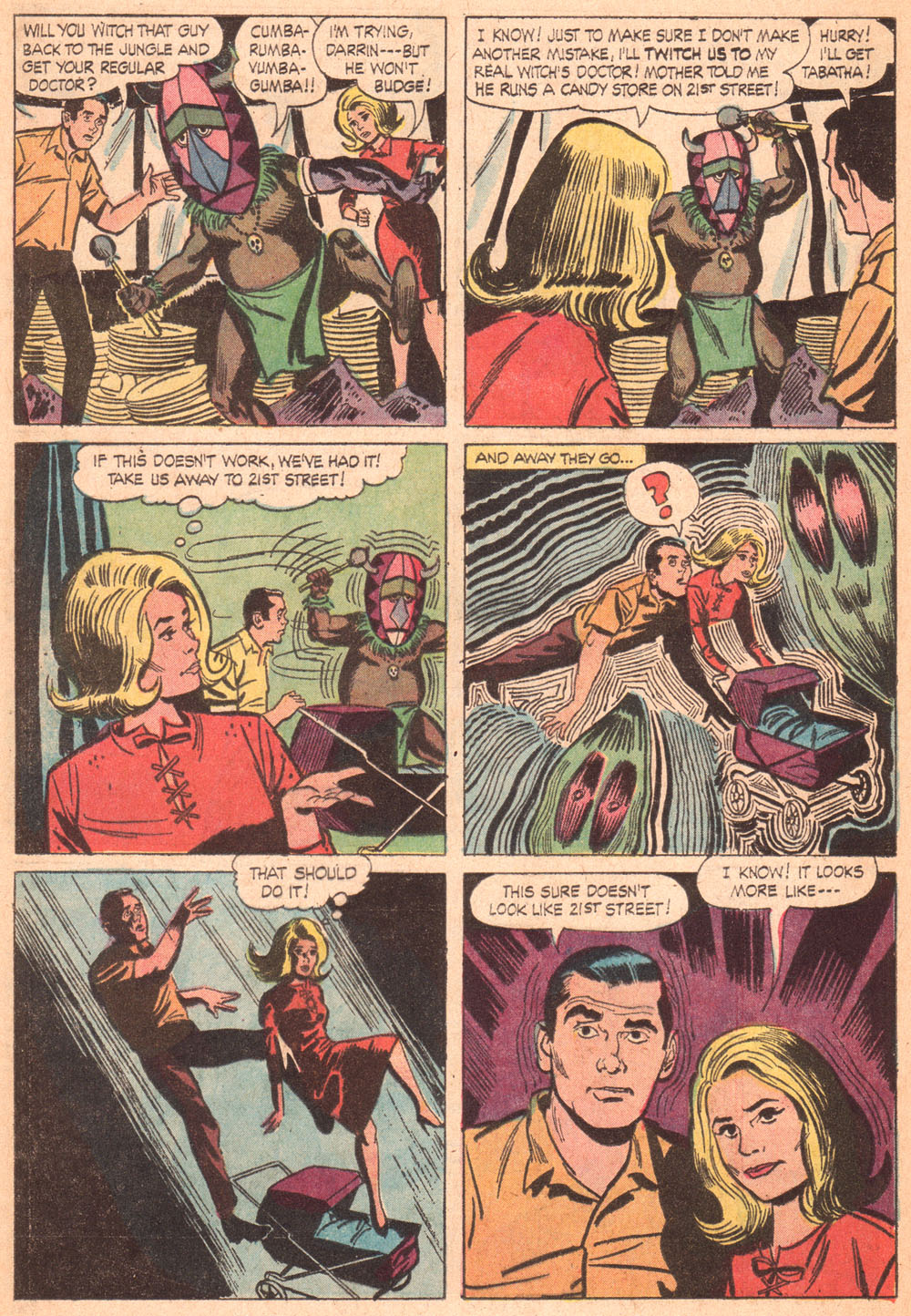 Read online Bewitched comic -  Issue #8 - 8