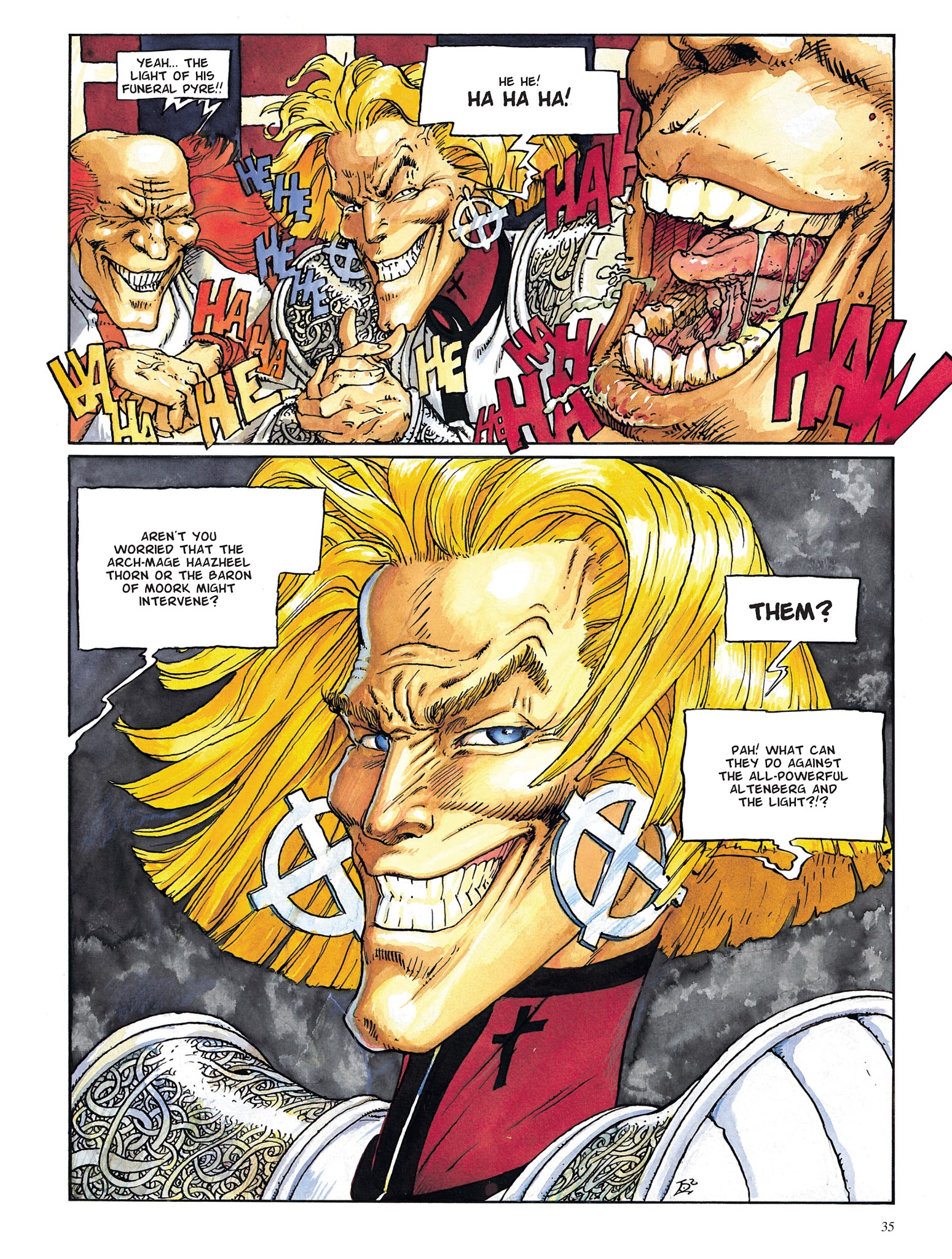 Read online The Black Moon Chronicles comic -  Issue #2 - 38