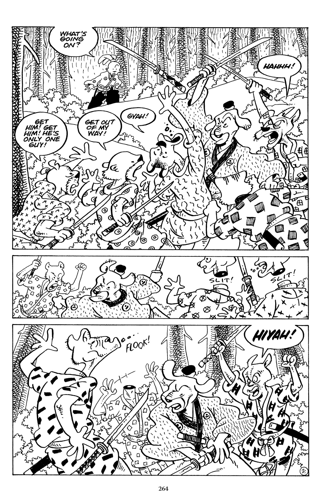 Read online The Usagi Yojimbo Saga comic -  Issue # TPB 7 - 259