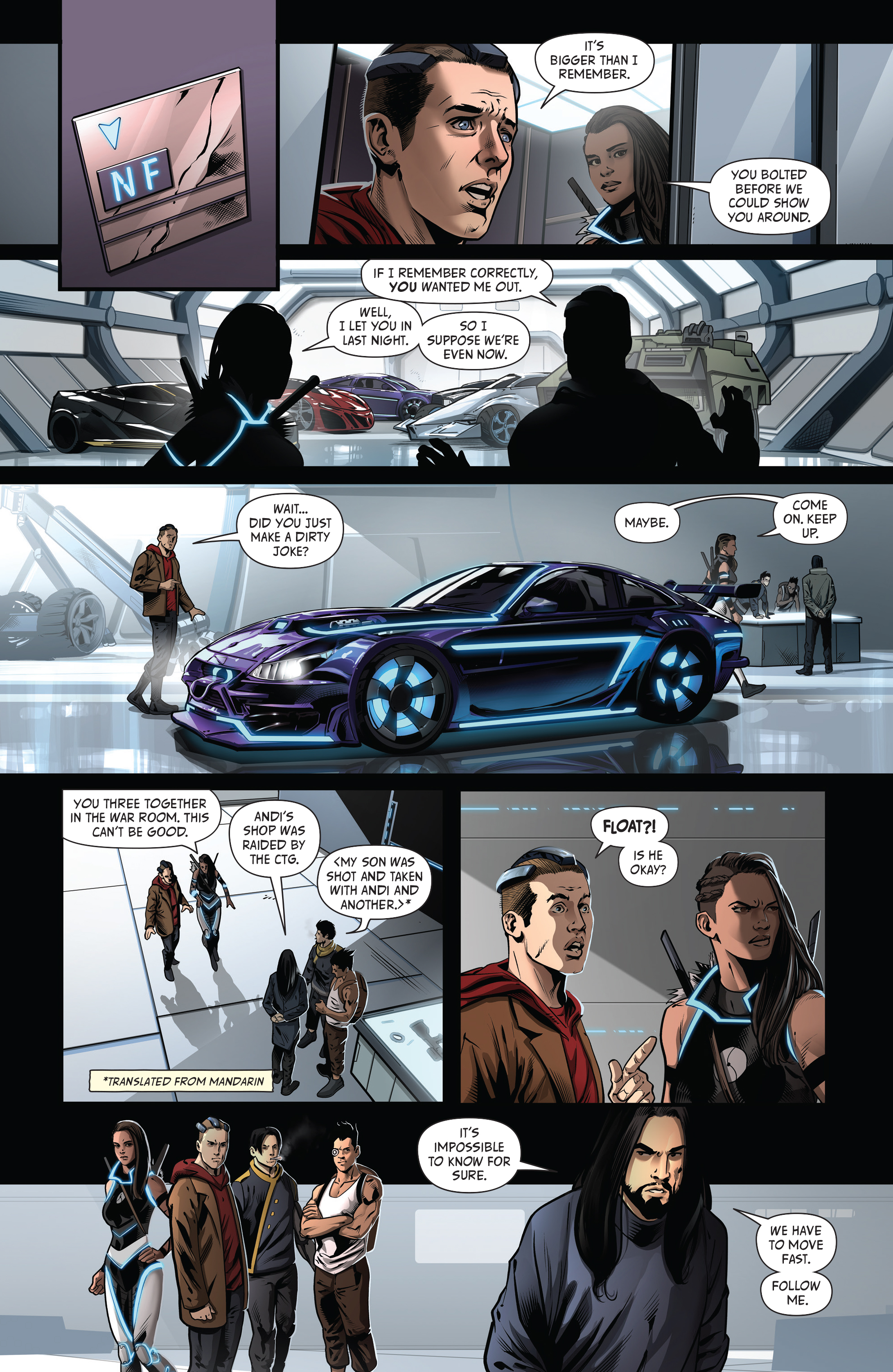Read online Neon Future comic -  Issue #5 - 11