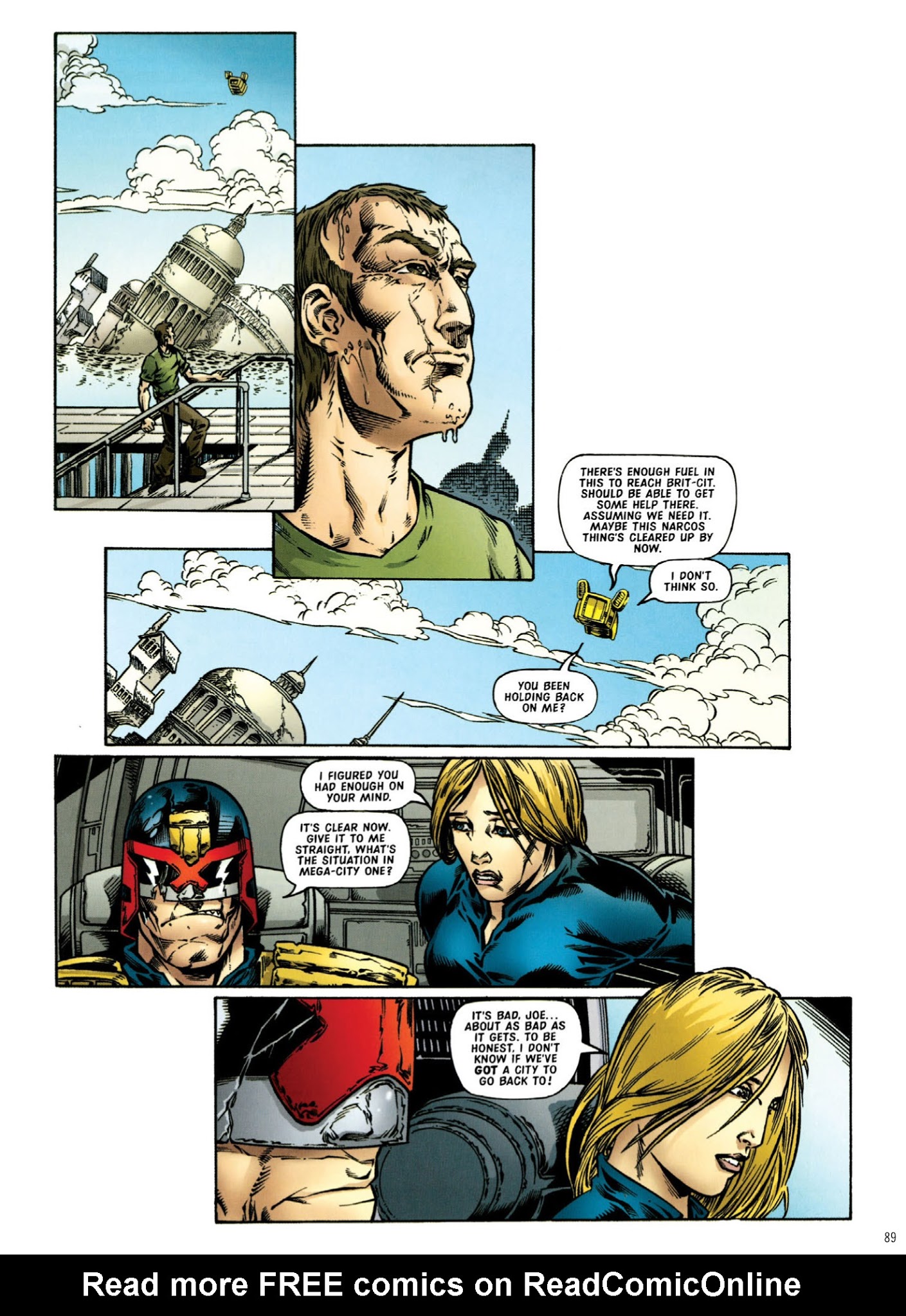 Read online Judge Dredd: The Complete Case Files comic -  Issue # TPB 30 - 91