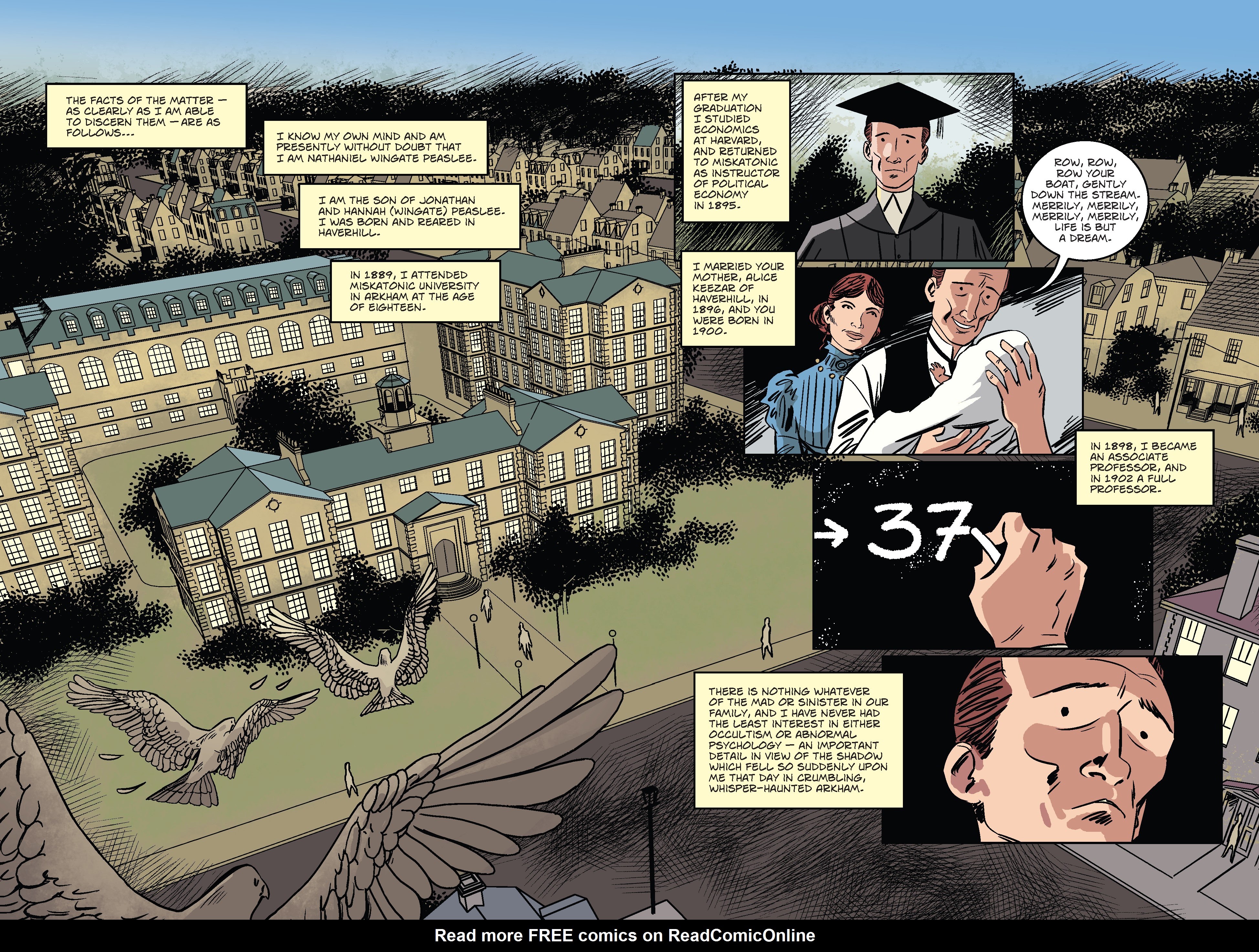 Read online H.P. Lovecraft The Shadow Out of Time comic -  Issue # TPB - 8