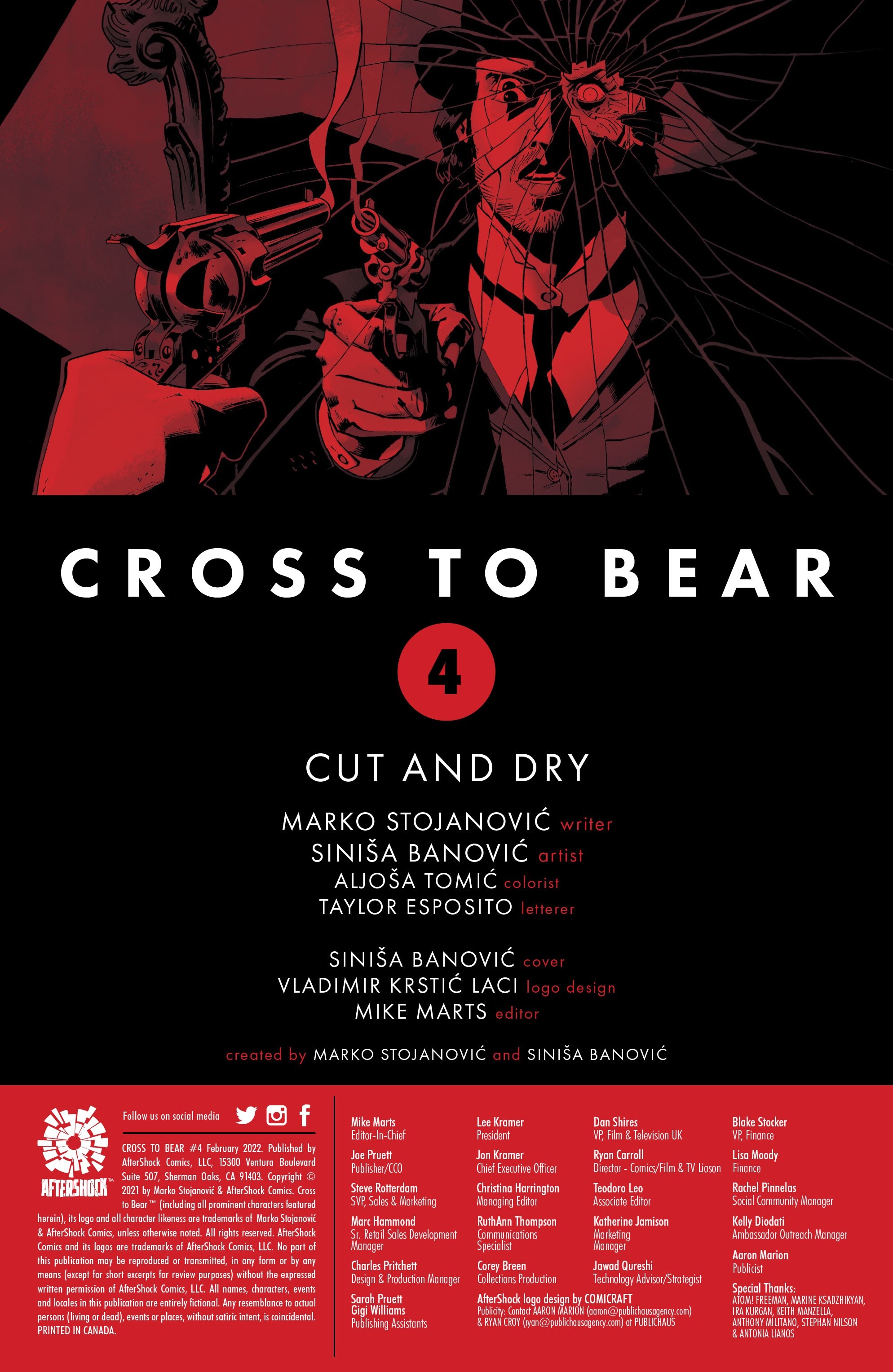 Read online Cross to Bear comic -  Issue #4 - 2