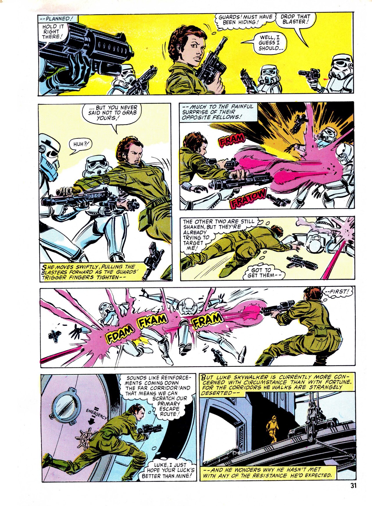 Read online Return of the Jedi comic -  Issue #84 - 34
