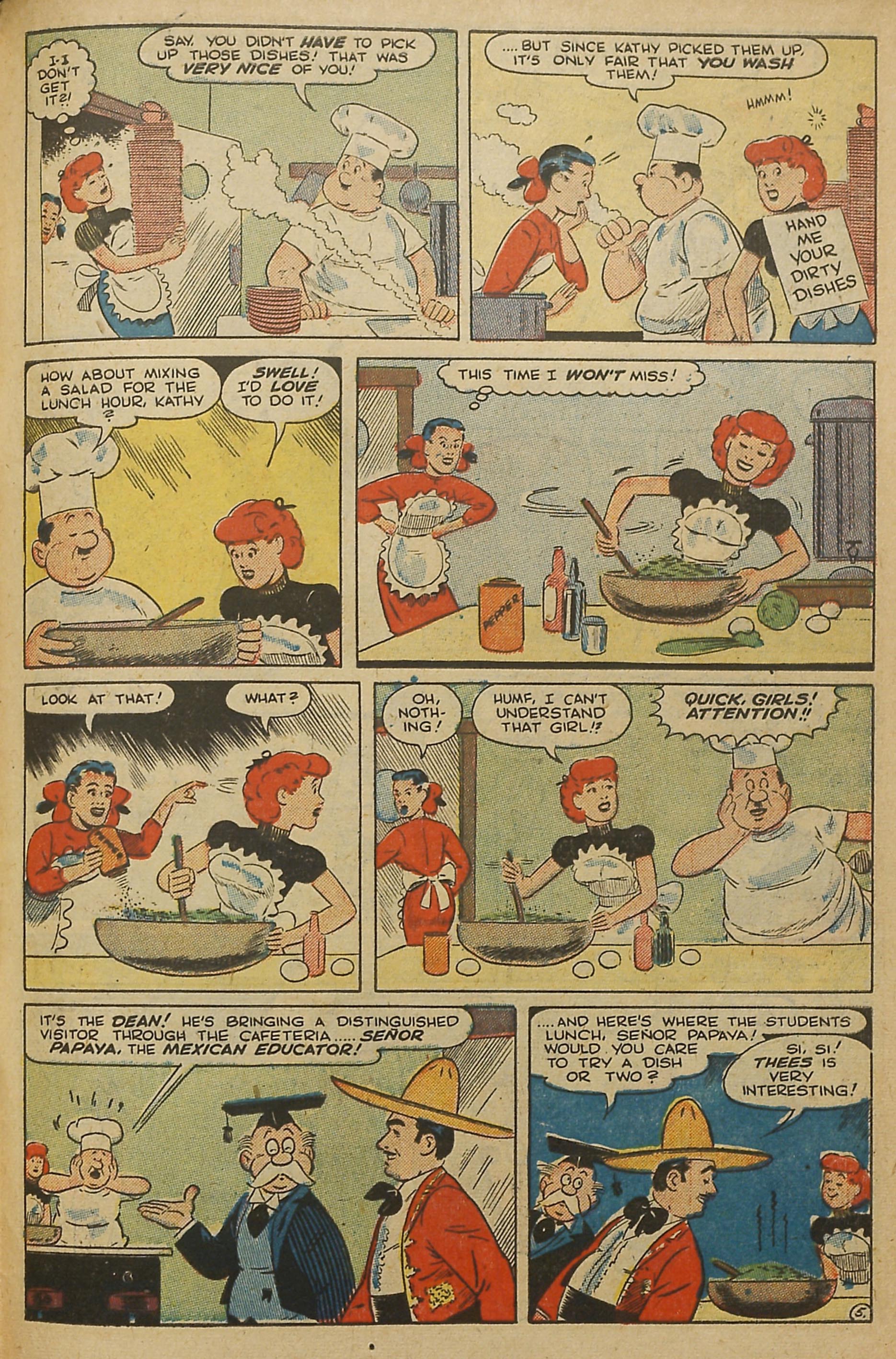Read online Kathy (1949) comic -  Issue #8 - 31