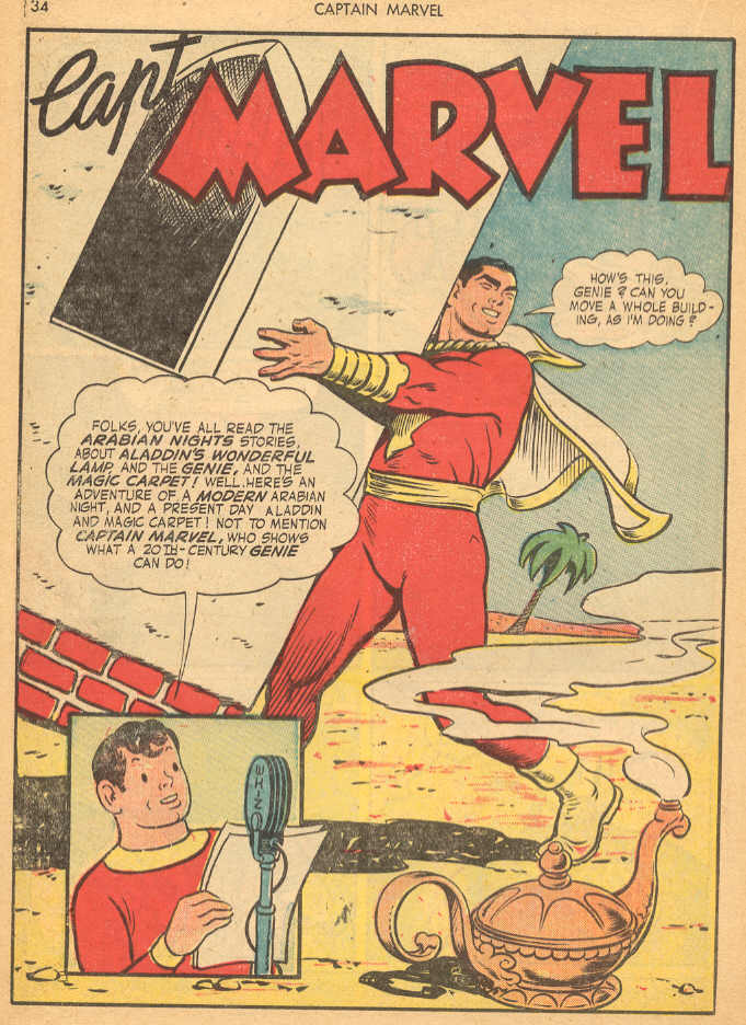Read online Captain Marvel Adventures comic -  Issue #27 - 34