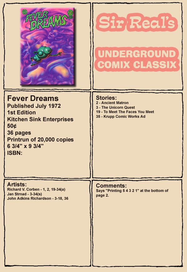 Read online Fever Dreams comic -  Issue # Full - 1