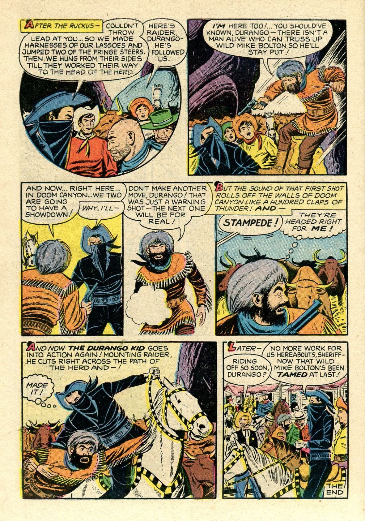 Read online Charles Starrett as The Durango Kid comic -  Issue #41 - 10