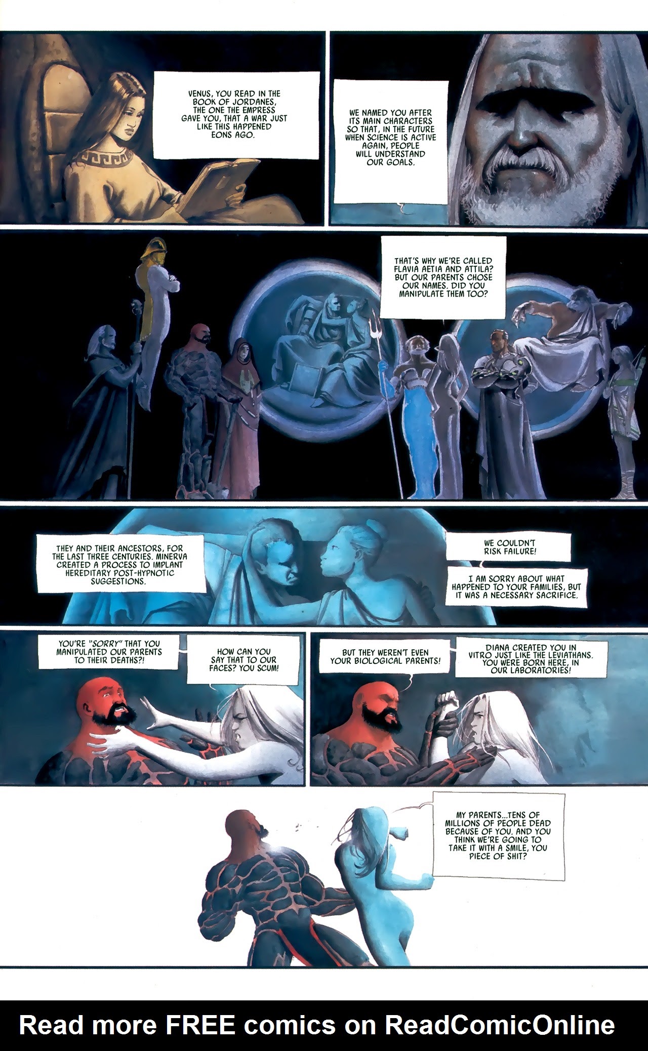 Read online Scourge Of The Gods: The Fall comic -  Issue #2 - 23