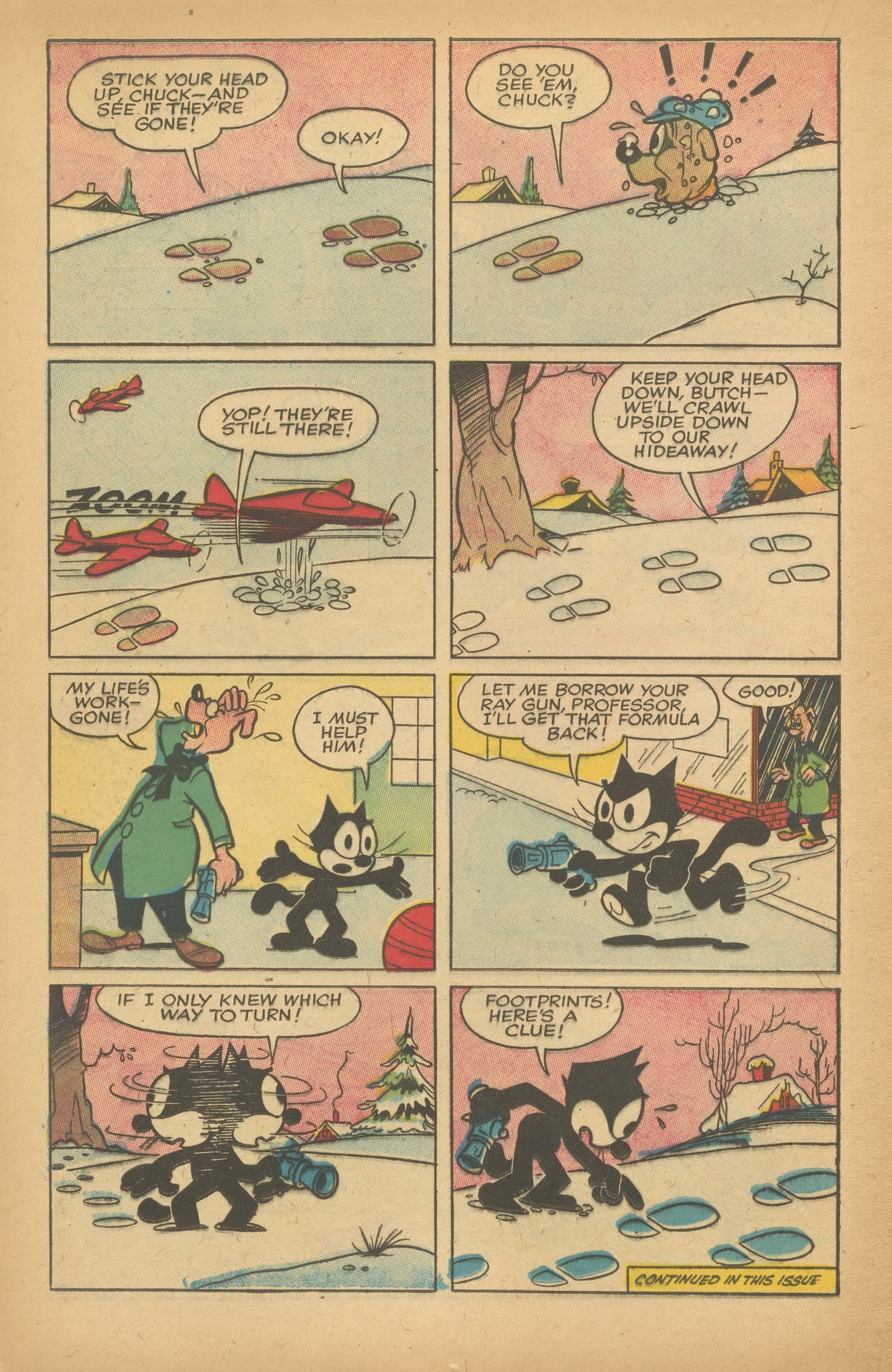 Read online Felix the Cat (1955) comic -  Issue #91 - 16
