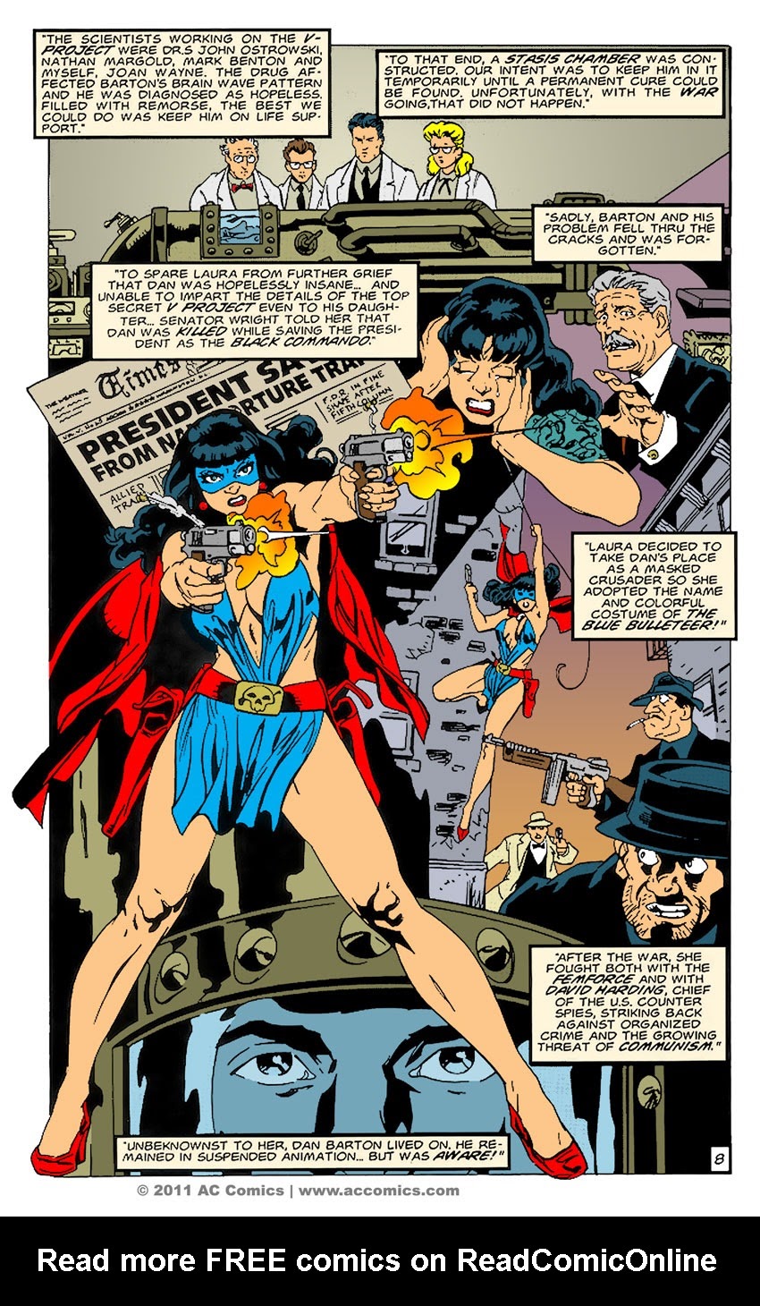 Read online Femforce: Origins comic -  Issue # Full - 8