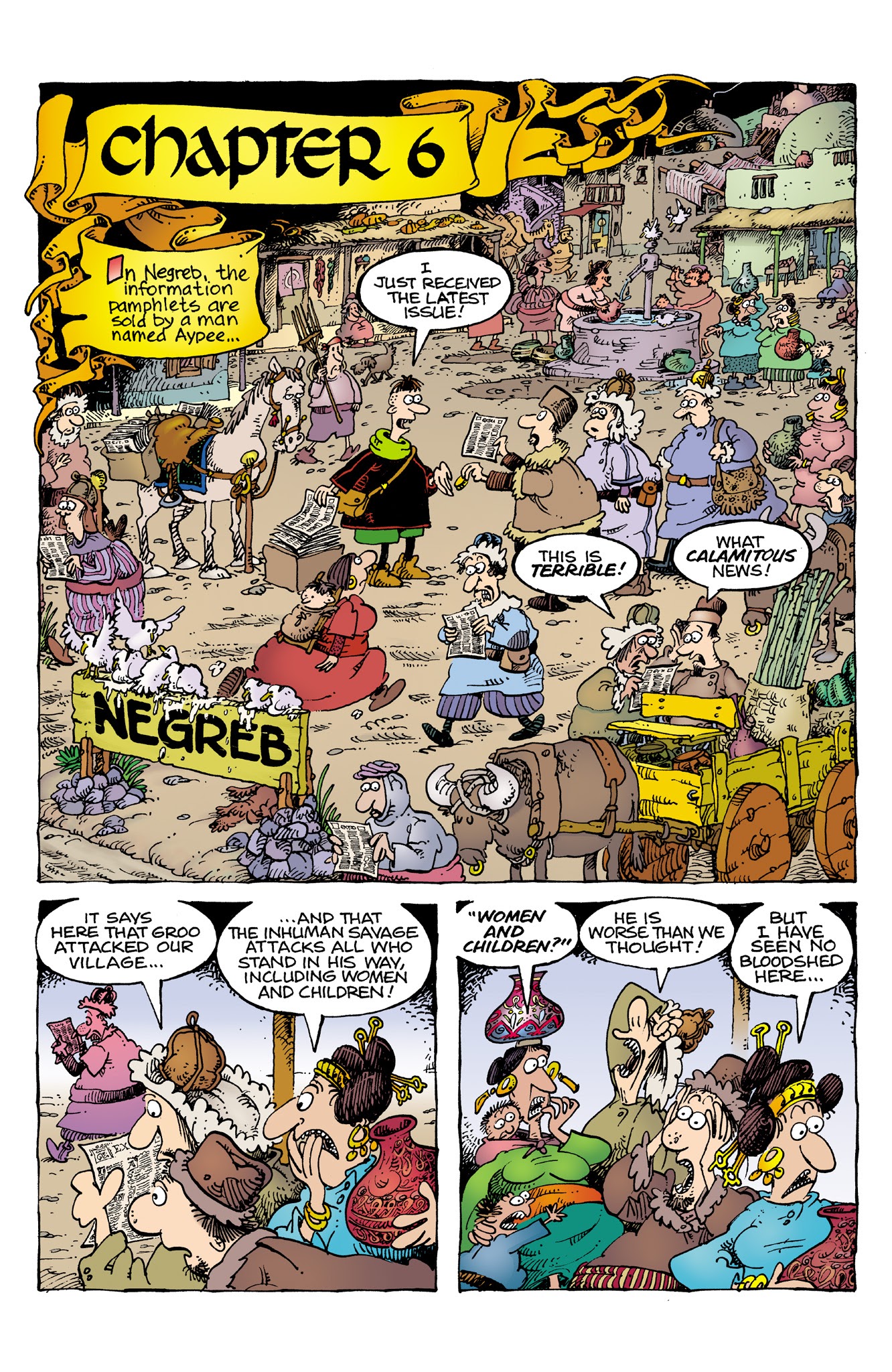 Read online Sergio Aragonés' Groo: Mightier Than the Sword comic -  Issue # _TPB - 68