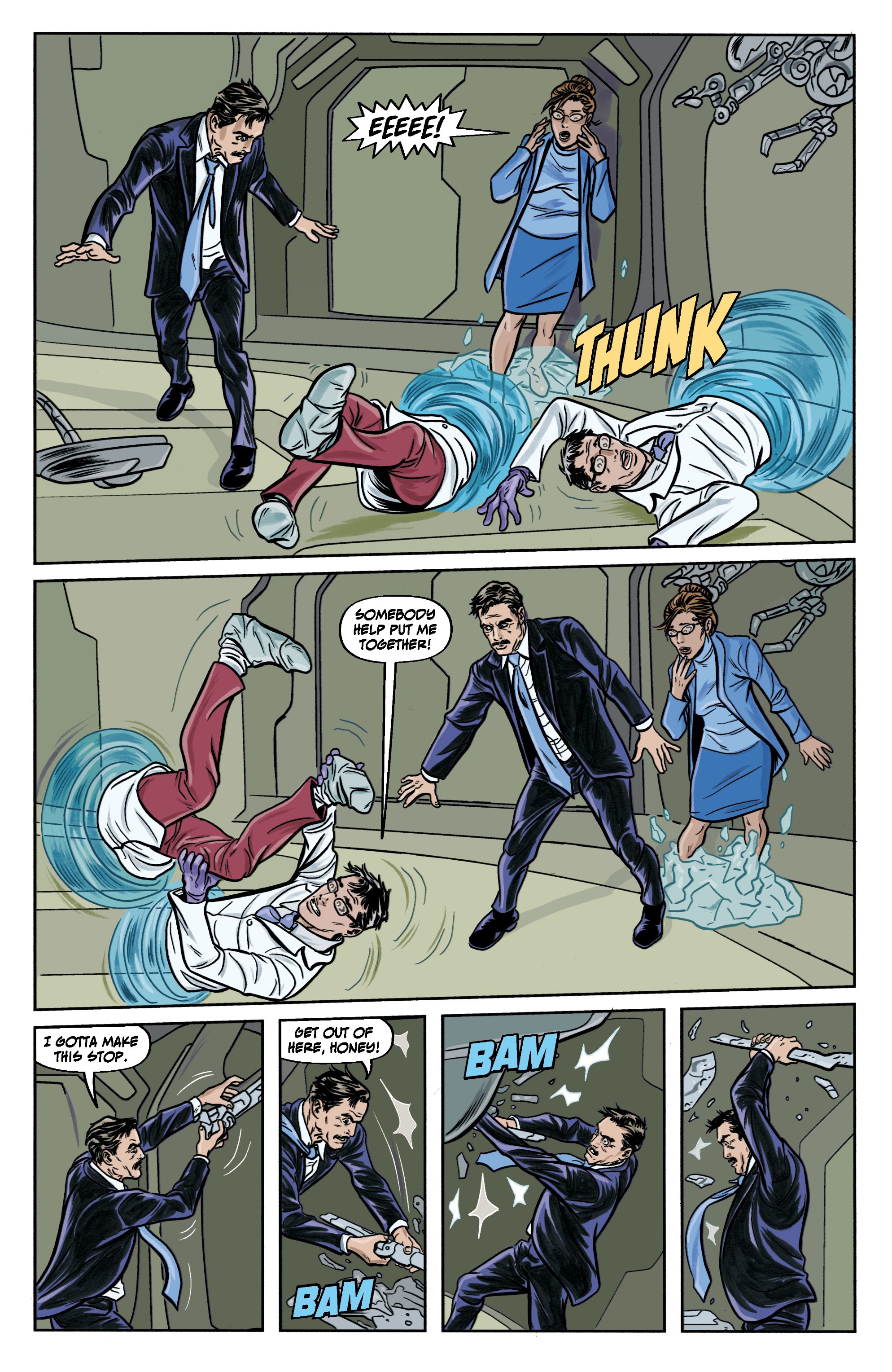 Read online X-RAY ROBOT comic -  Issue #2 - 14