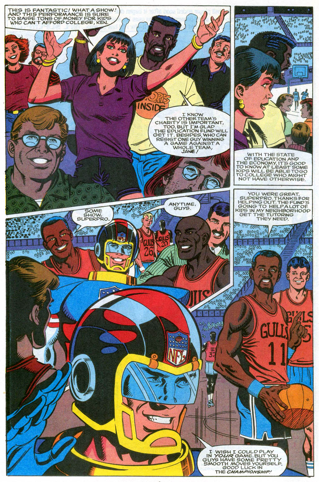 Read online NFL SuperPro comic -  Issue #11 - 3