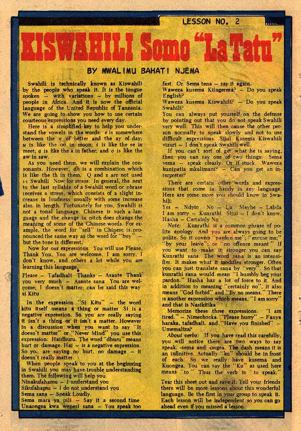Read online Jungle Jim (1969) comic -  Issue #25 - 20