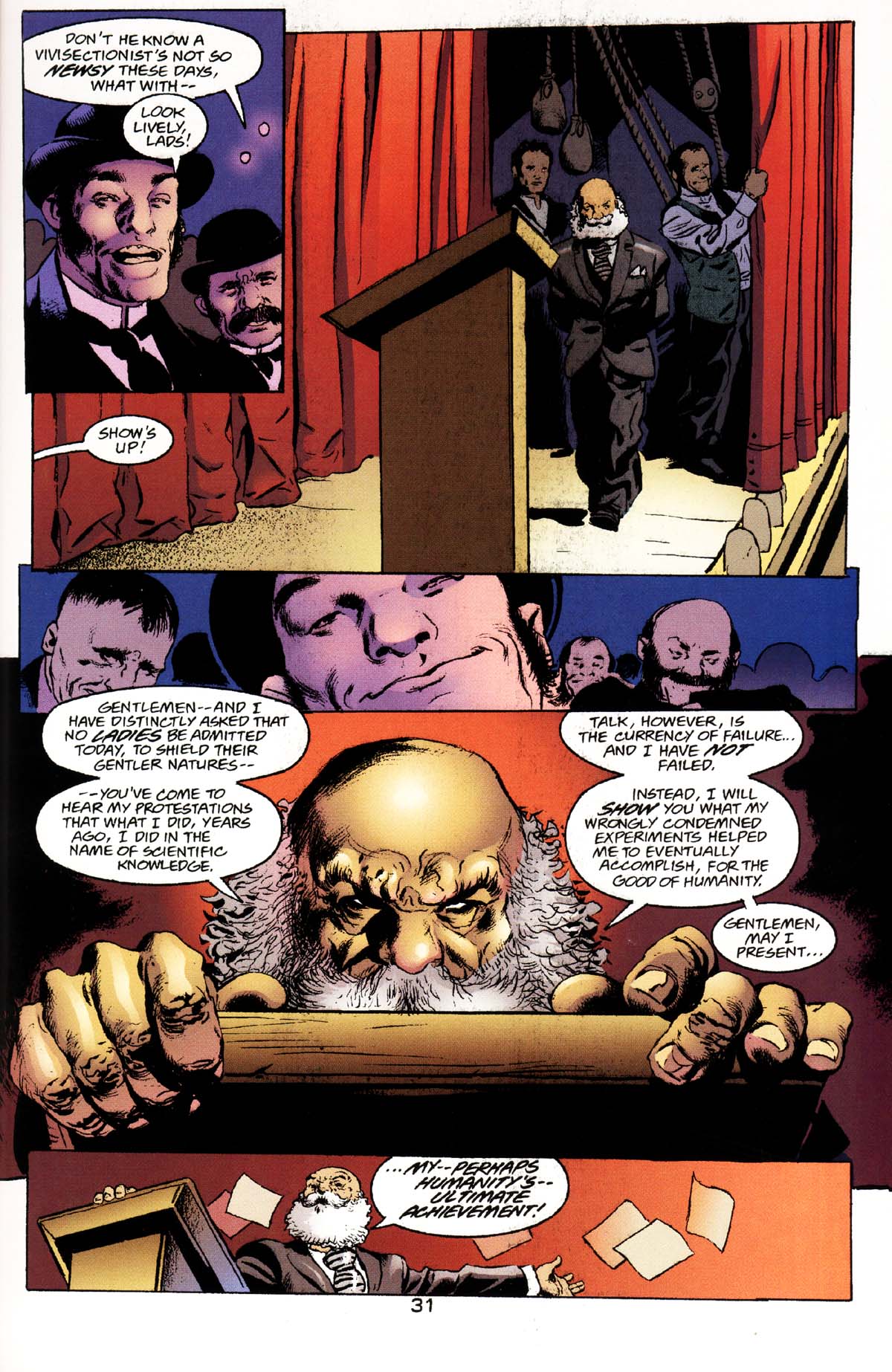 Read online JLA: The Island of Doctor Moreau comic -  Issue # Full - 33
