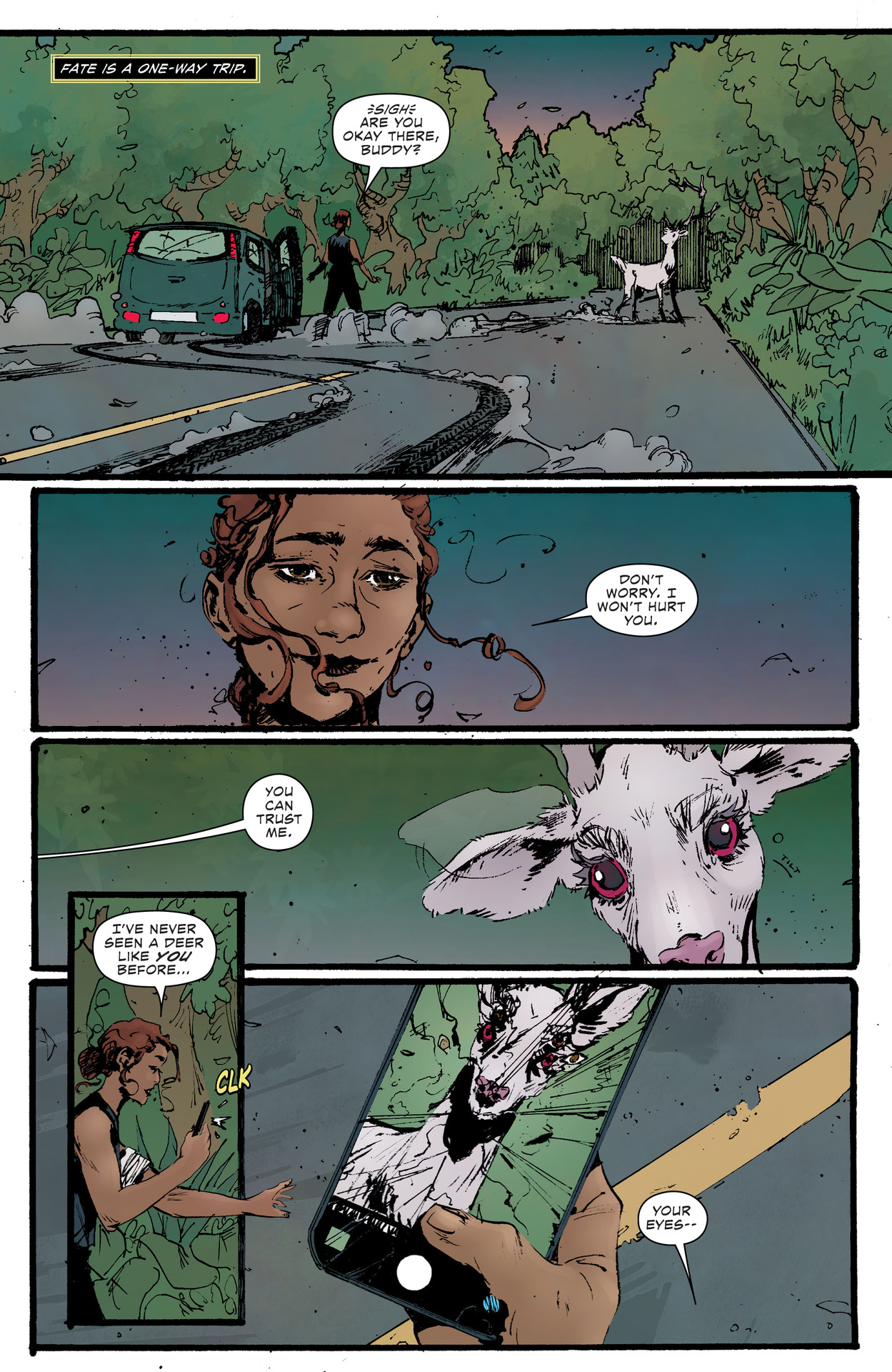 Read online Dark Spaces: Good Deeds comic -  Issue #5 - 4