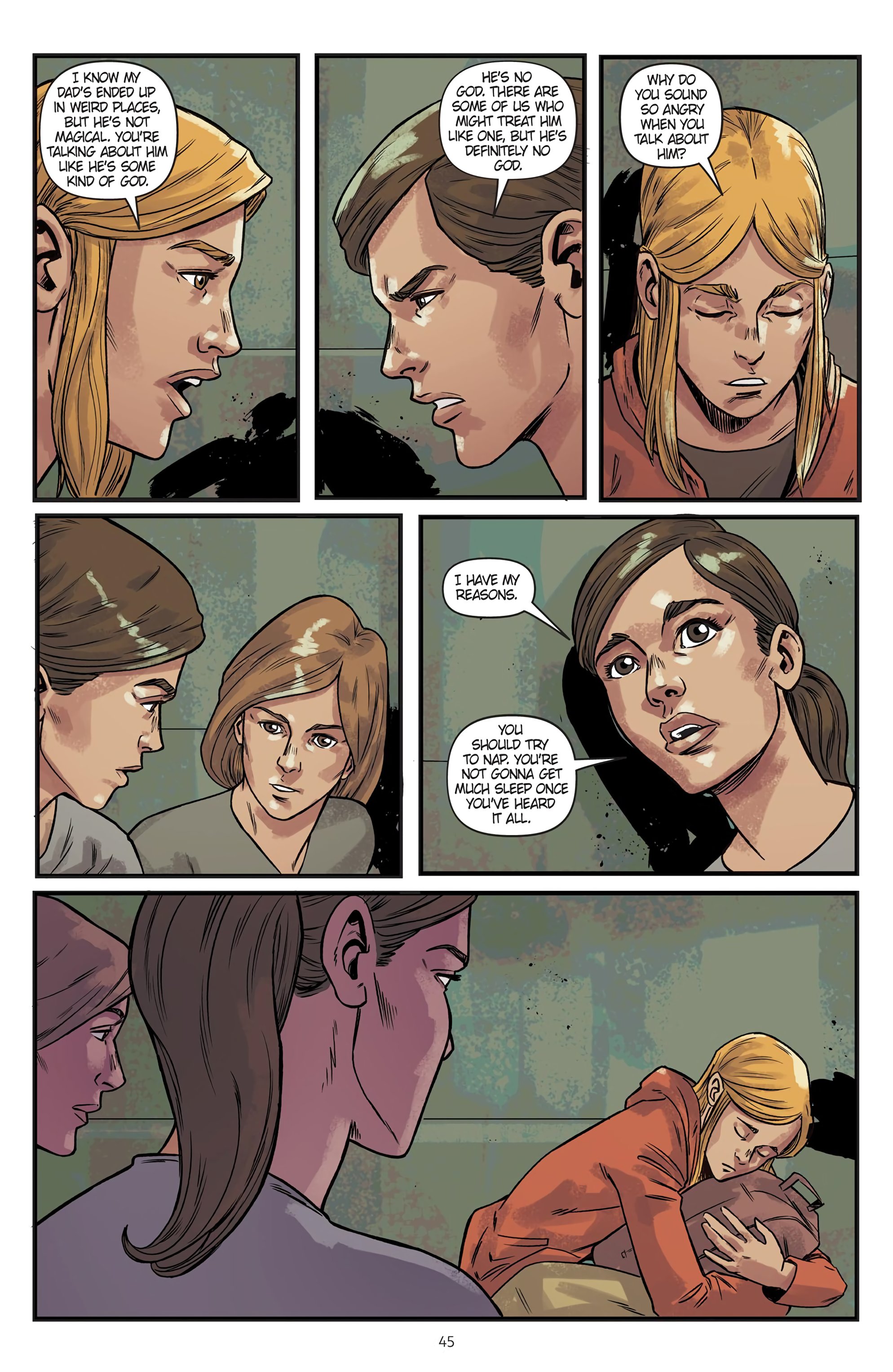 Read online Hustle and Heart: Foretold comic -  Issue # TPB - 45