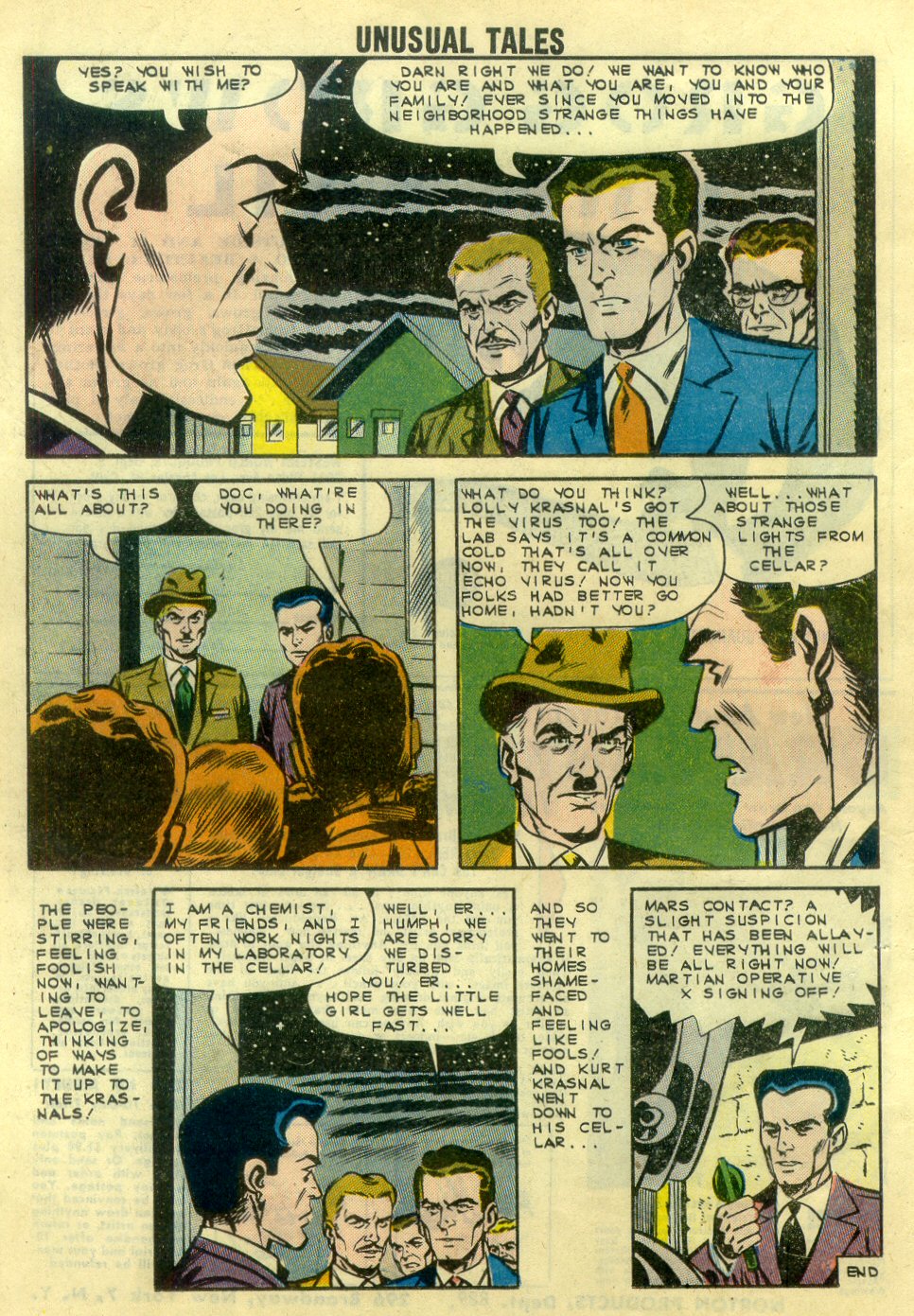 Read online Unusual Tales comic -  Issue #42 - 16
