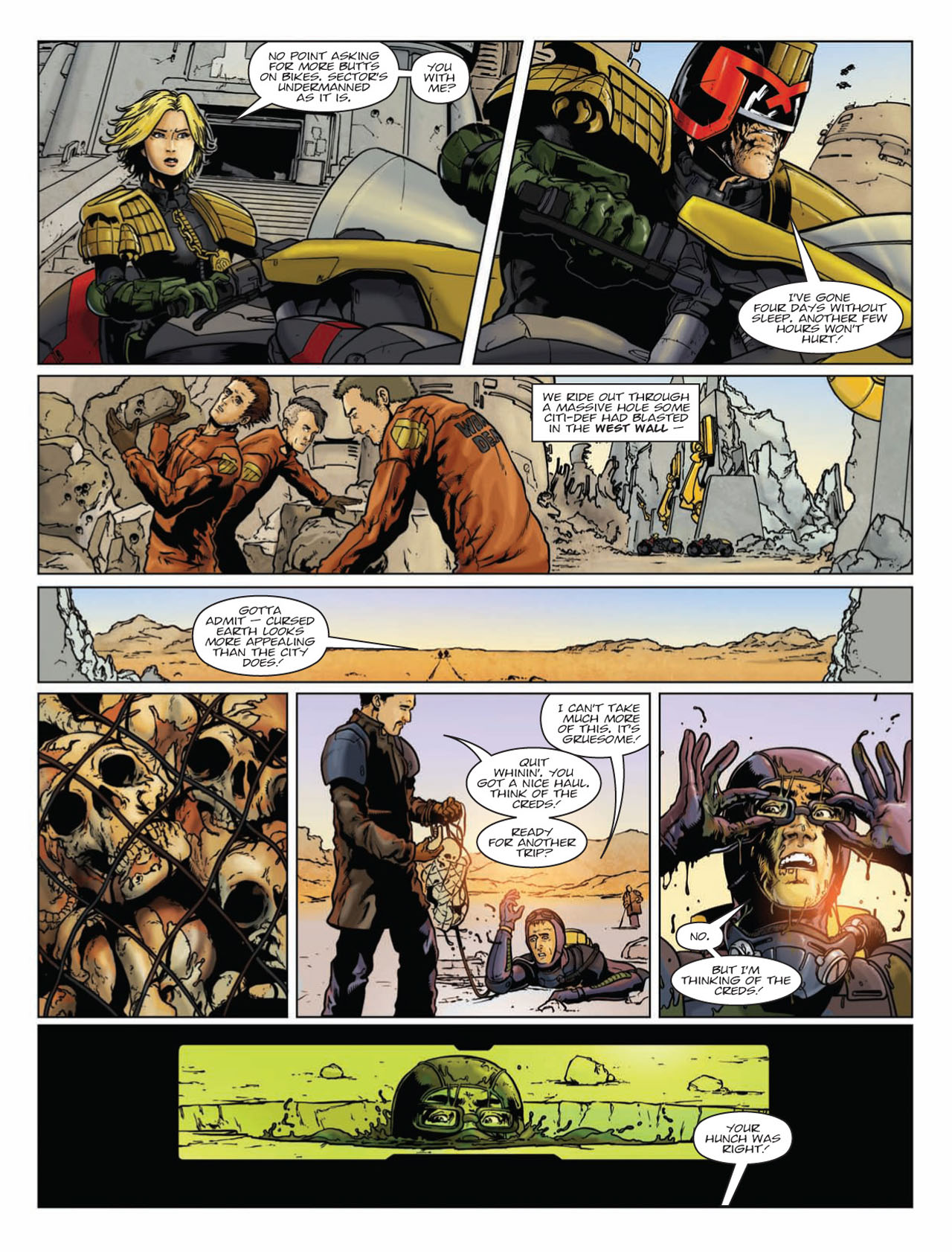 Read online Judge Dredd Megazine (Vol. 5) comic -  Issue #332 - 9