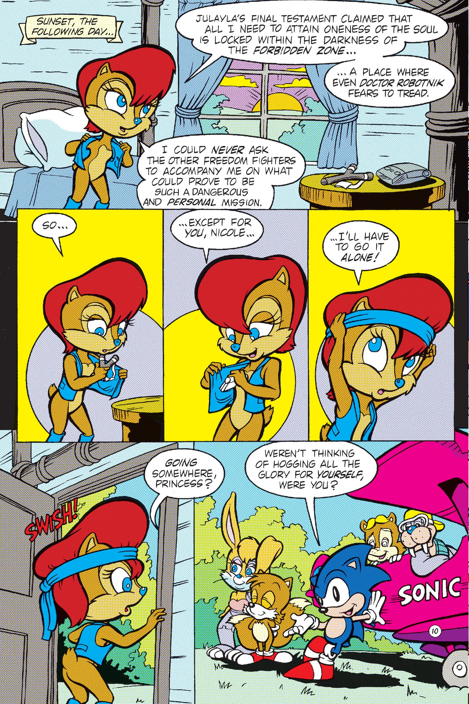 Read online Sonic The Hedgehog In Your Face Special comic -  Issue # Full - 9