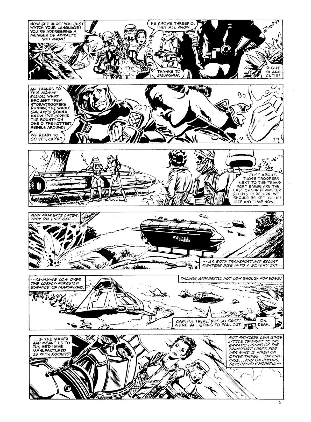 Read online Star Wars Weekly comic -  Issue #169 - 5
