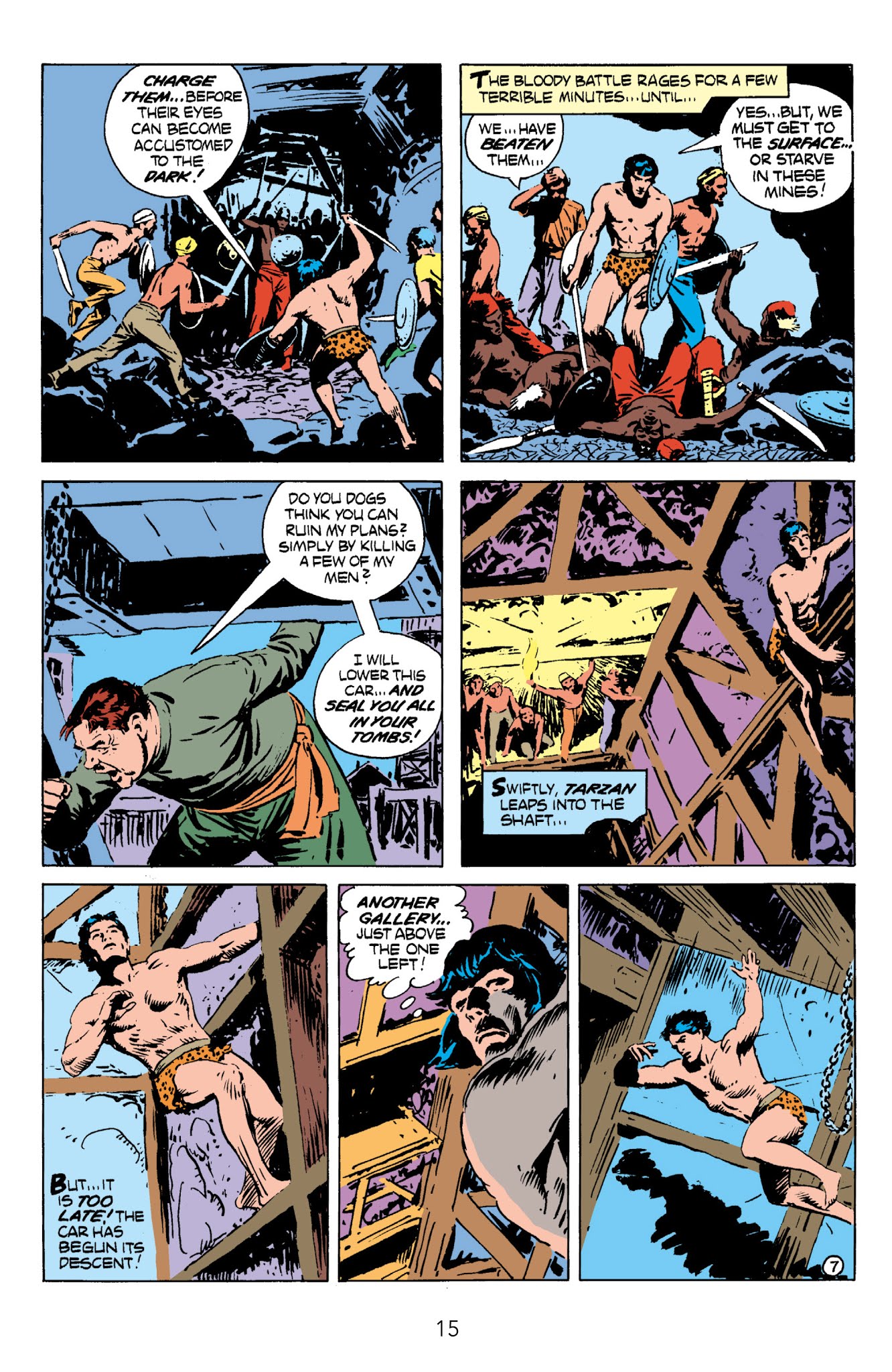 Read online Edgar Rice Burroughs' Tarzan The Joe Kubert Years comic -  Issue # TPB 2 (Part 1) - 17
