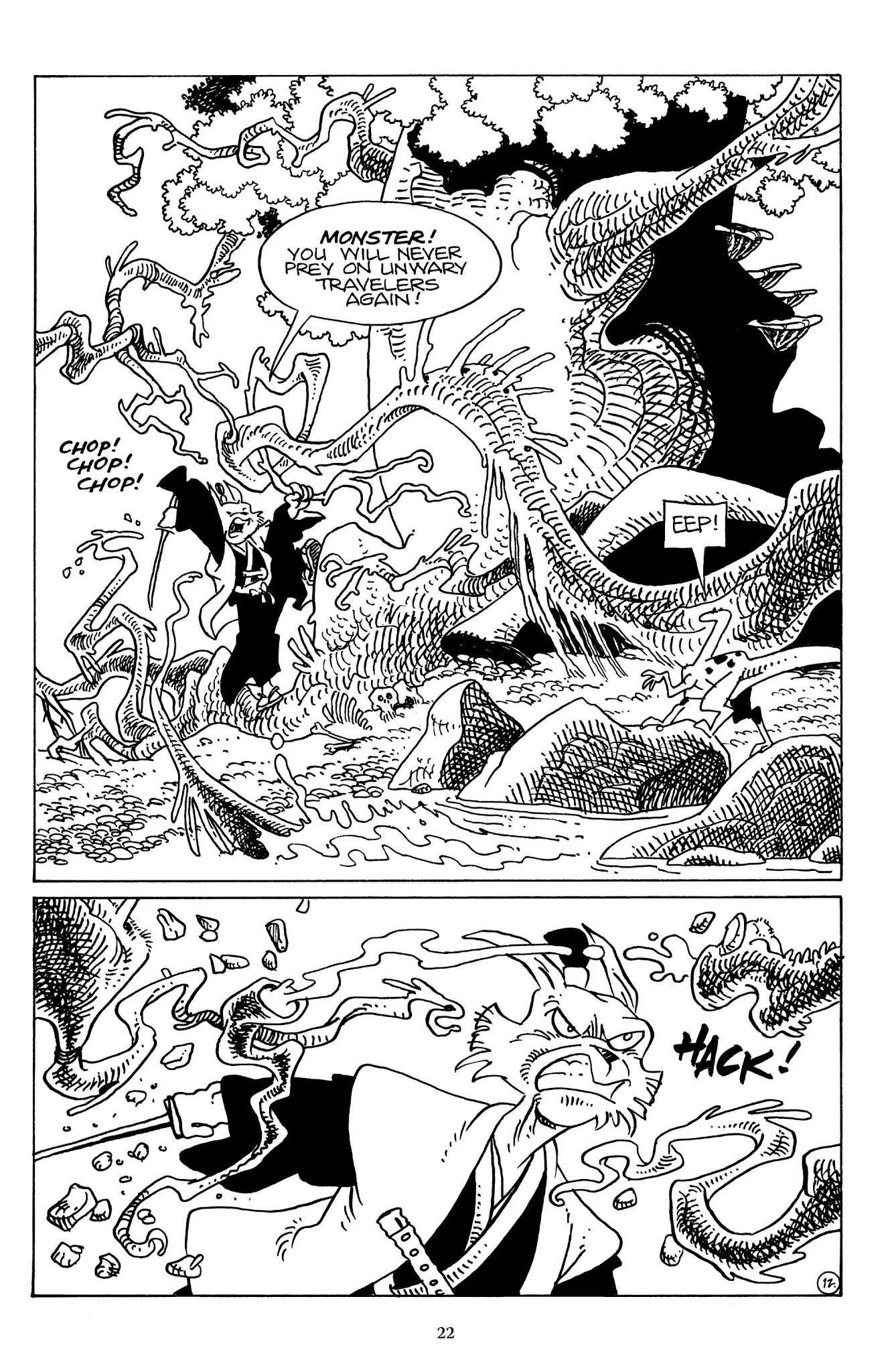 Read online The Usagi Yojimbo Saga comic -  Issue # TPB 7 - 21