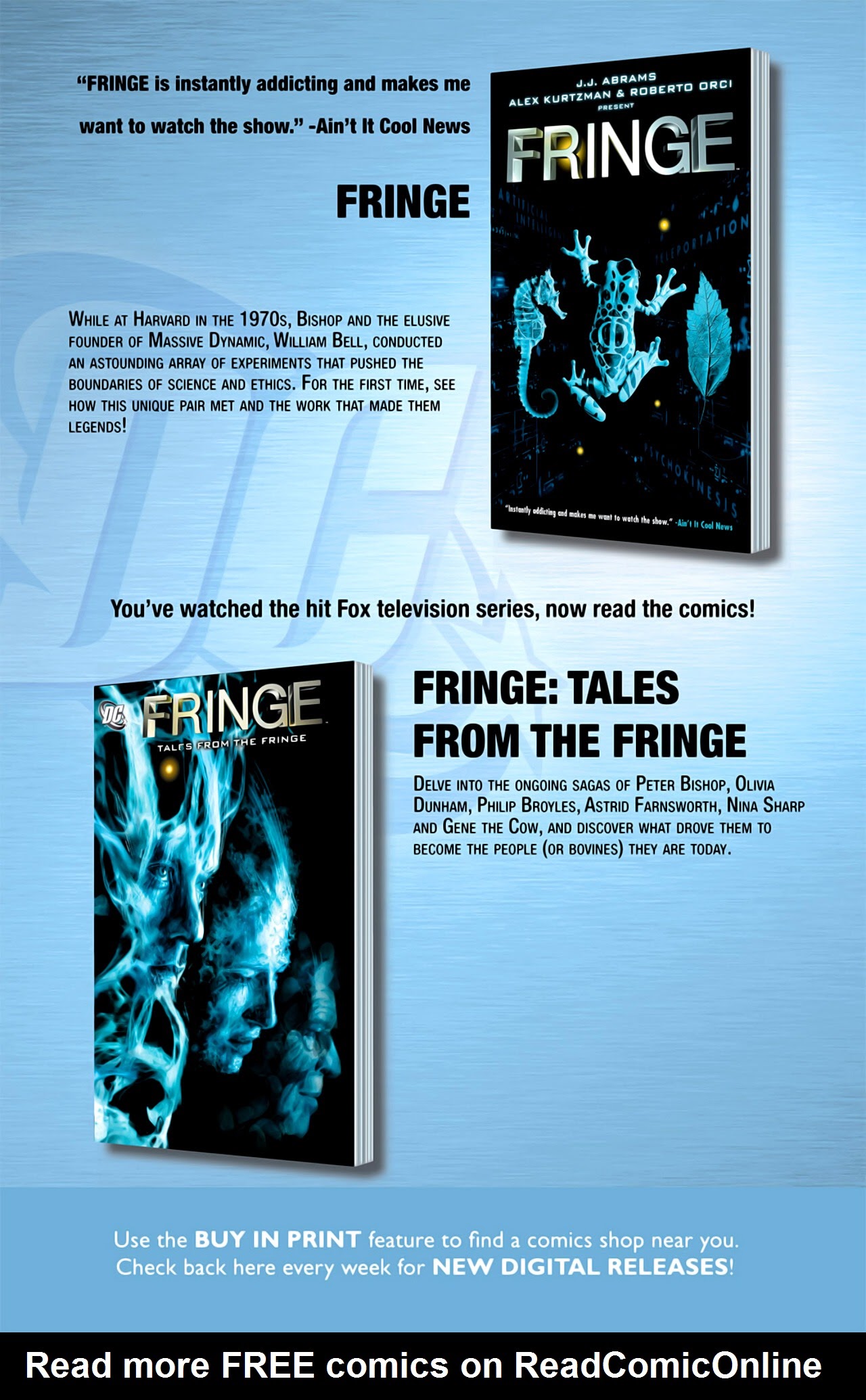 Read online Beyond The Fringe comic -  Issue #2B - 14