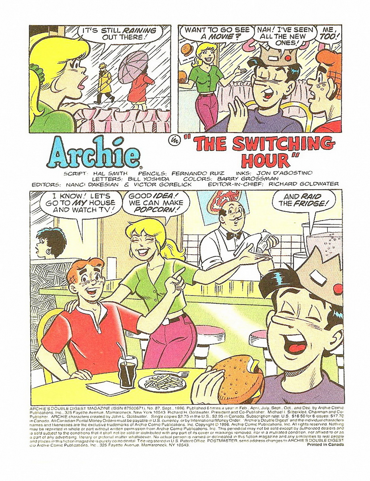 Read online Archie's Double Digest Magazine comic -  Issue #87 - 3