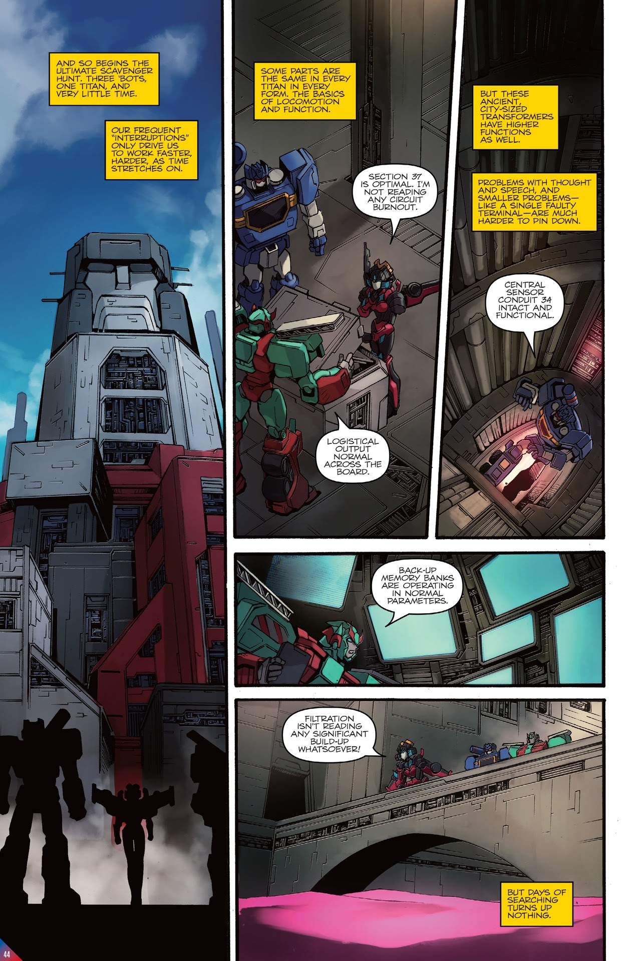 Read online Transformers: The IDW Collection Phase Three comic -  Issue # TPB 1 (Part 1) - 44
