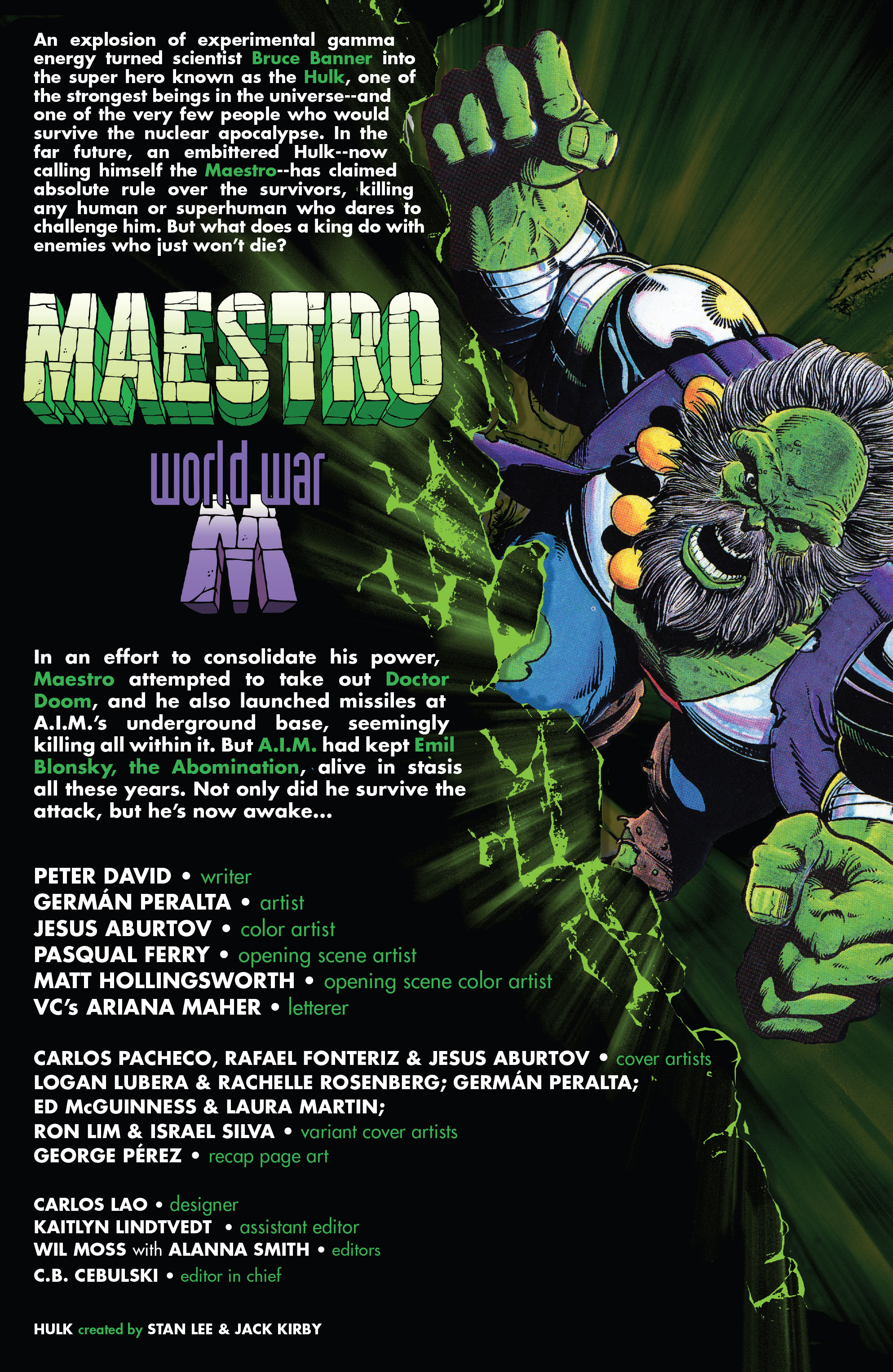 Read online Maestro: World War M comic -  Issue #1 - 12