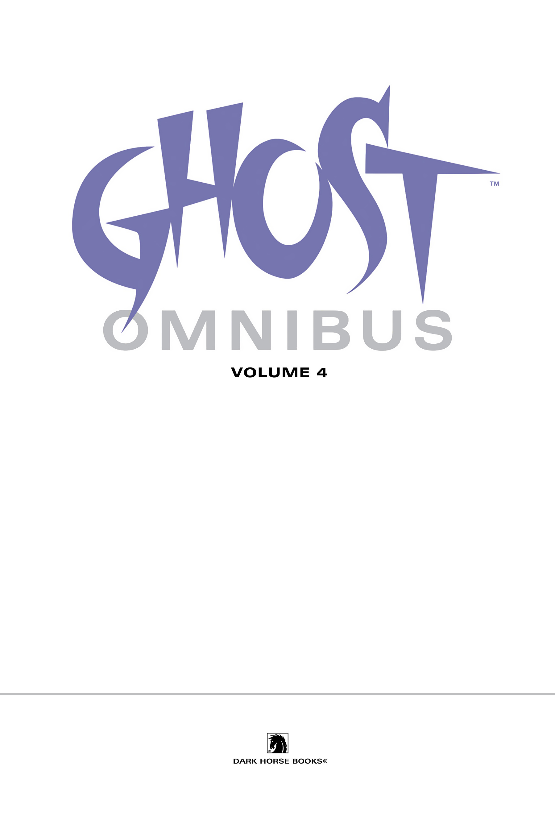 Read online Ghost Omnibus comic -  Issue # TPB 4 (Part 1) - 4