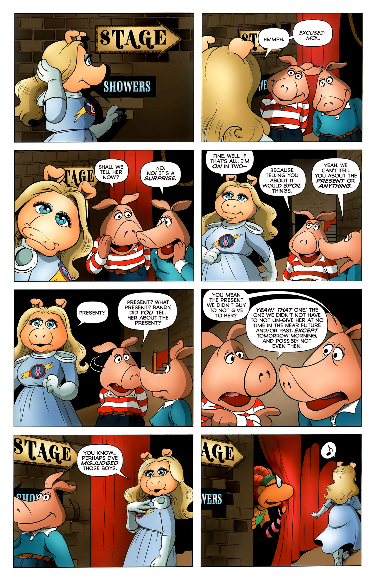 Read online The Muppet Show: The Comic Book comic -  Issue #5 - 16