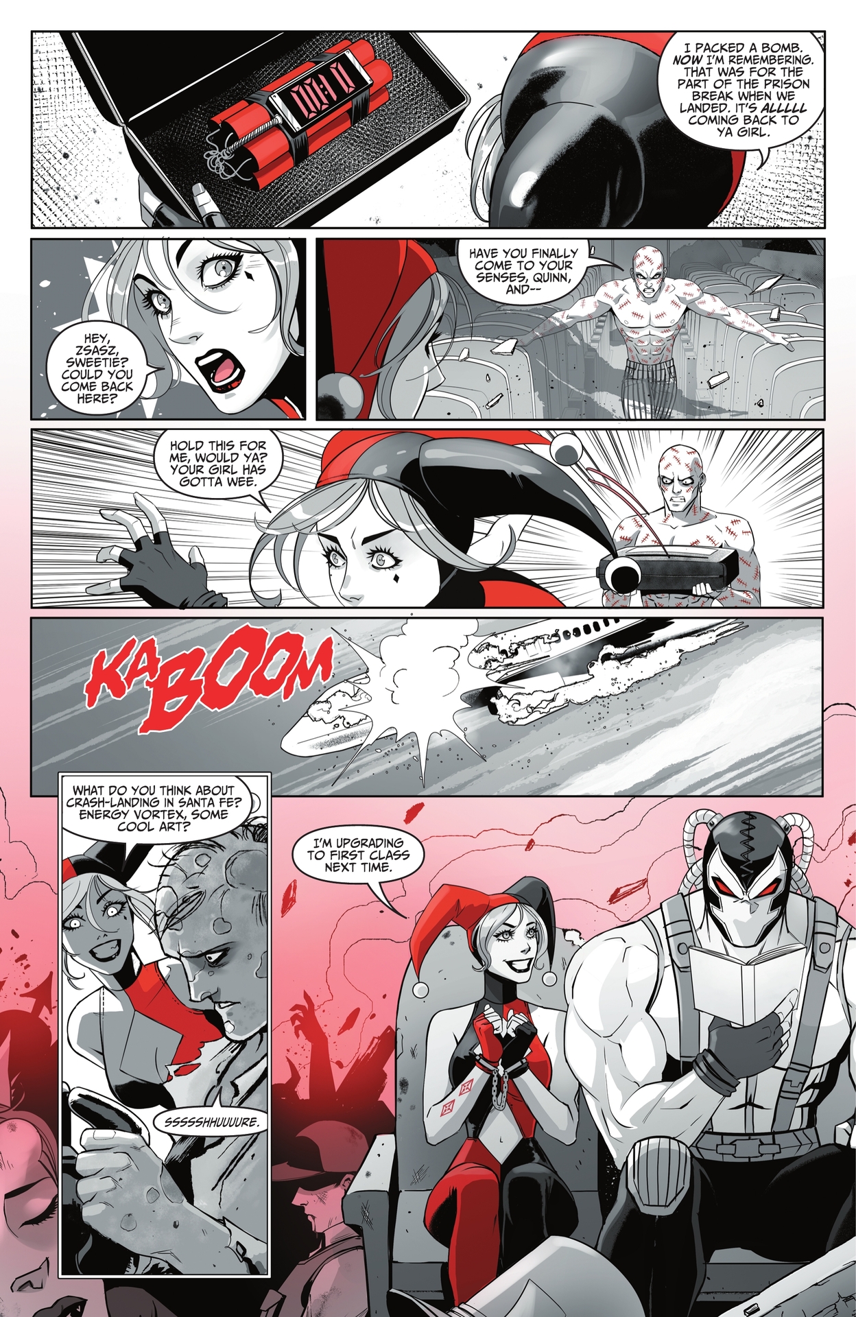 Read online Harley Quinn: Black   White   Redder comic -  Issue #5 - 25