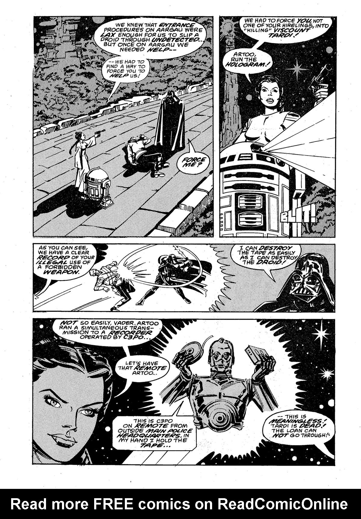 Read online Star Wars Weekly comic -  Issue #139 - 6