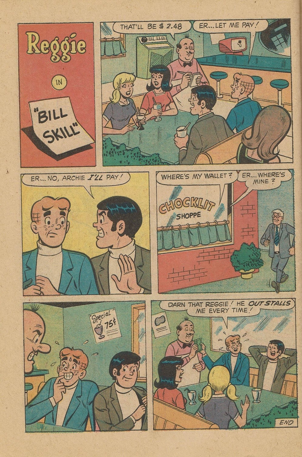 Read online Reggie's Wise Guy Jokes comic -  Issue #19 - 46
