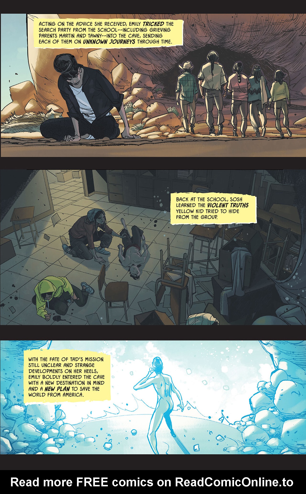 Read online Earthdivers comic -  Issue #11 - 5