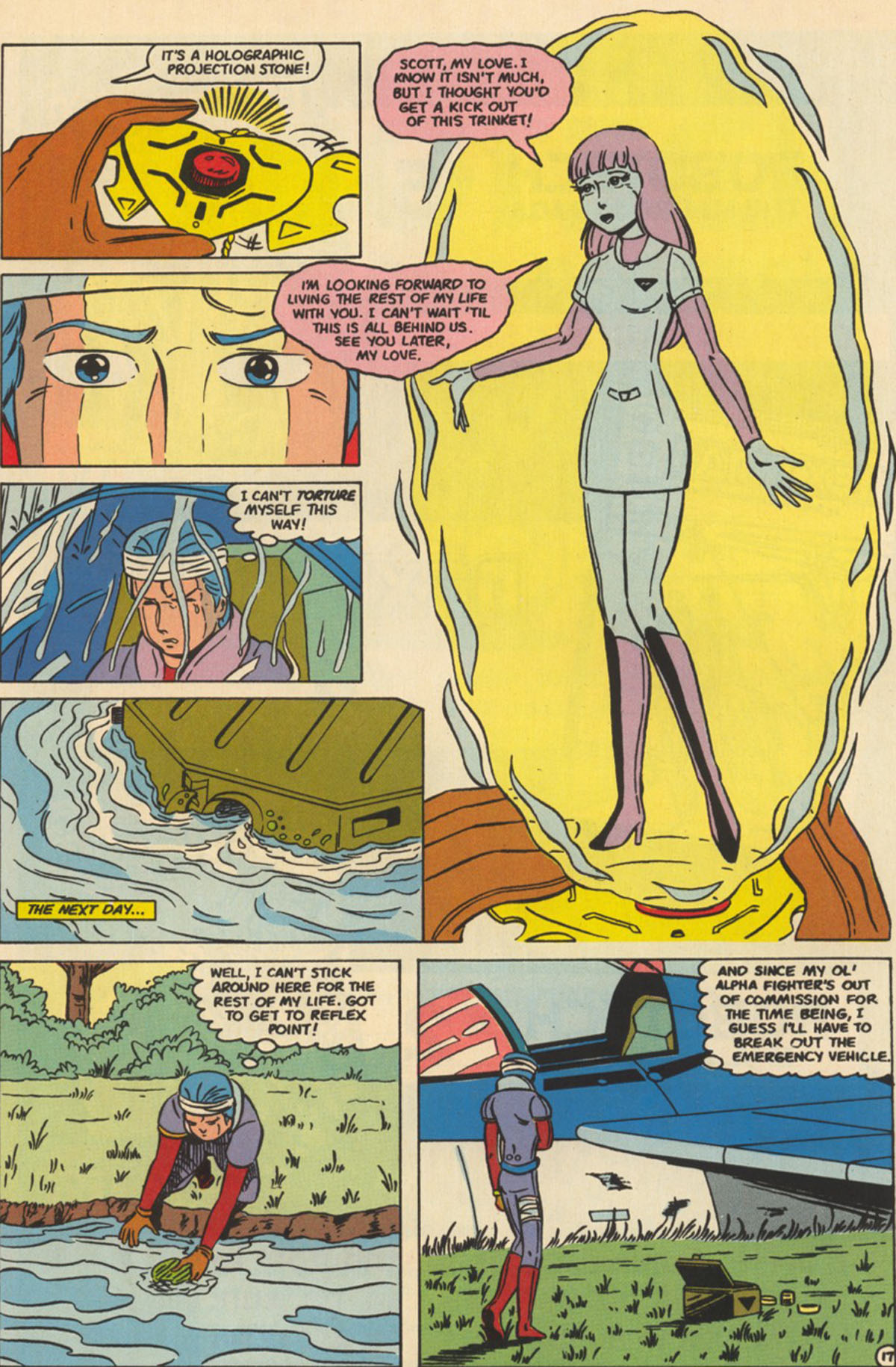 Read online Robotech The New Generation comic -  Issue #1 - 23