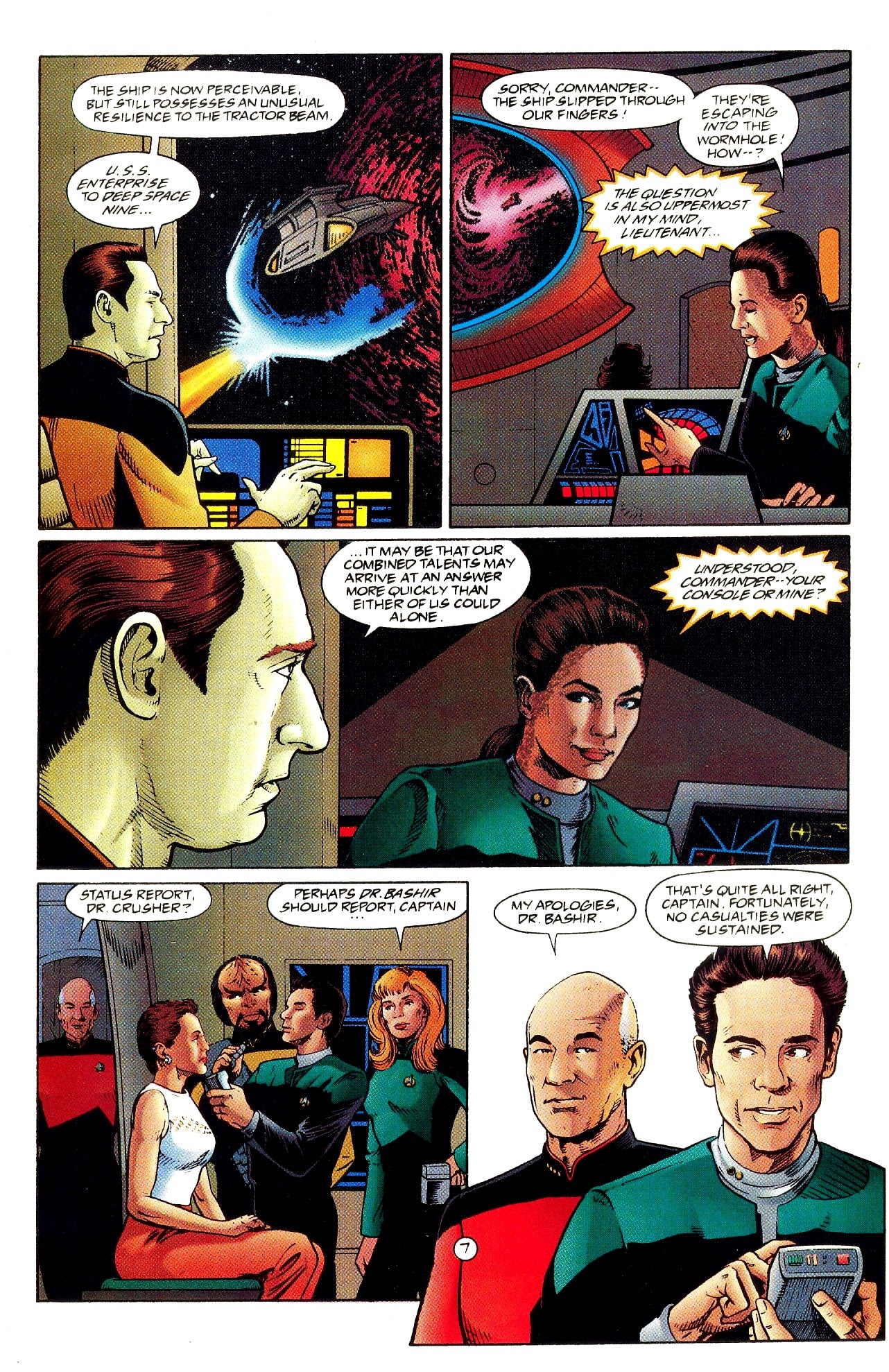 Read online Star Trek: Deep Space Nine/The Next Generation comic -  Issue #1 - 9