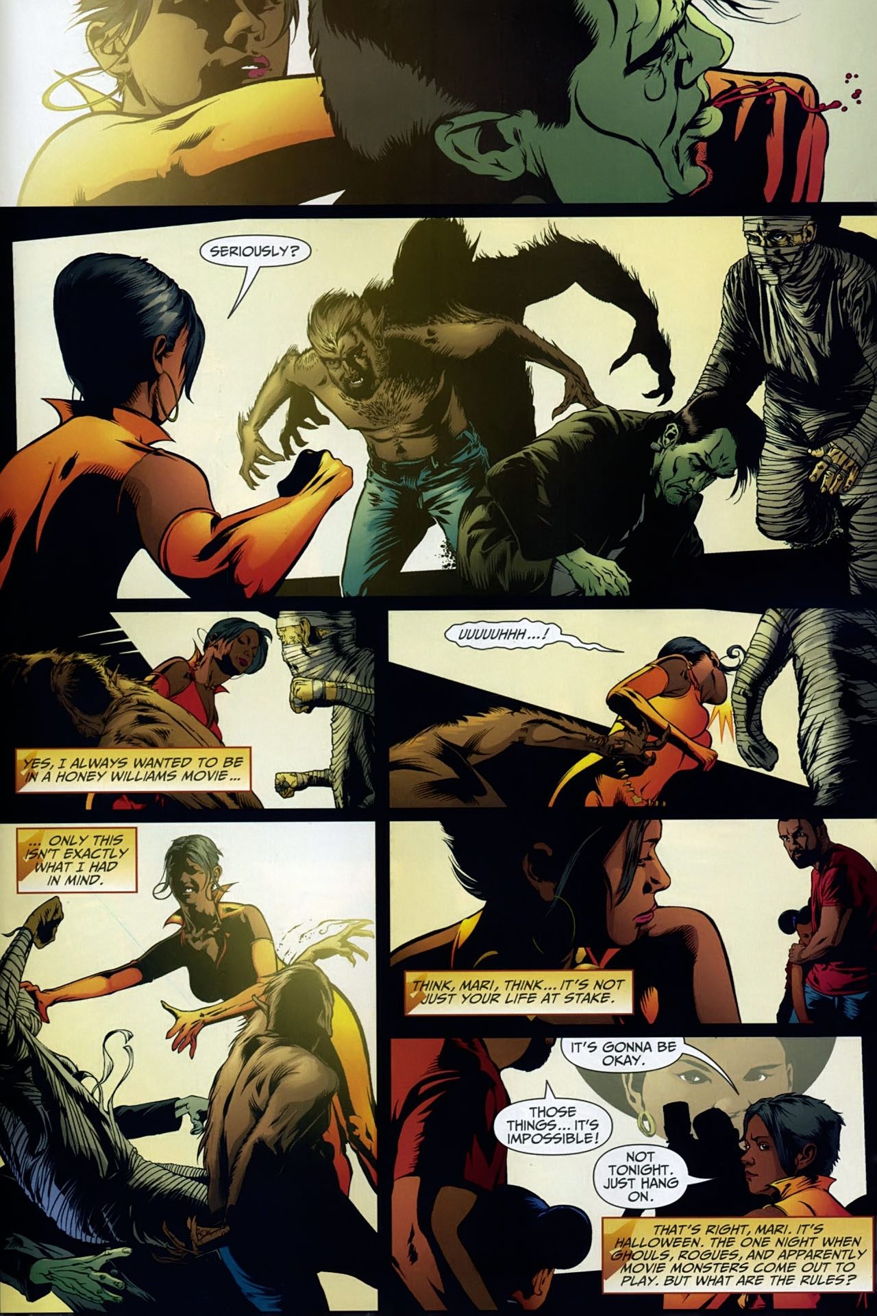Read online DCU Halloween Special (2008) comic -  Issue # Full - 63