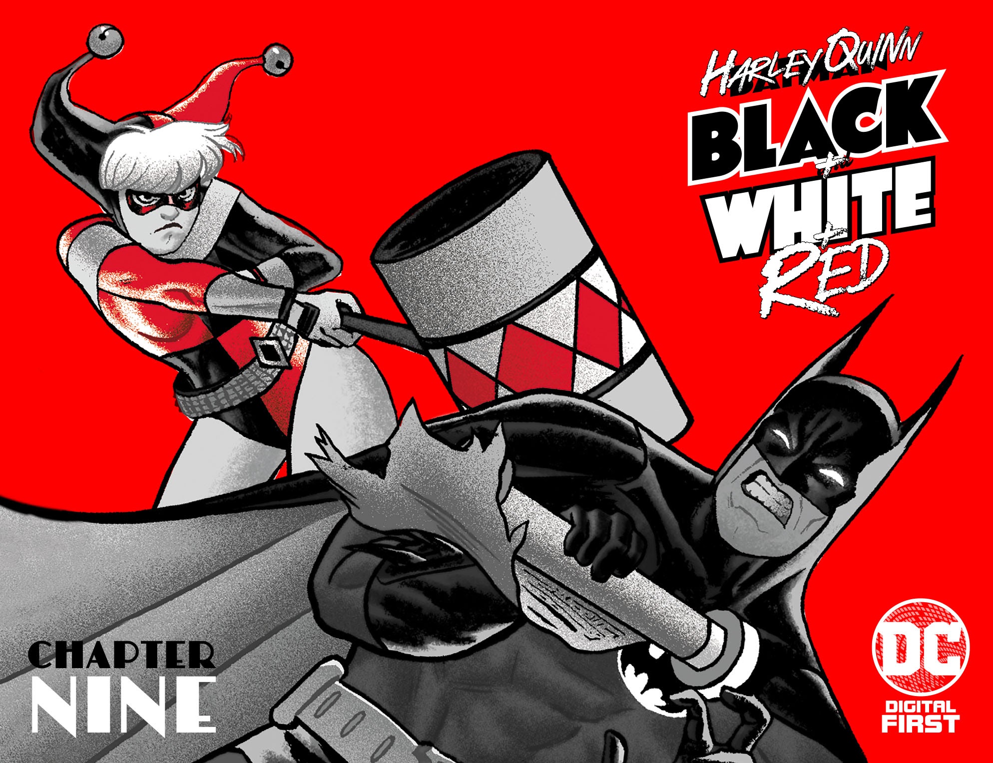 Read online Harley Quinn Black   White   Red comic -  Issue #9 - 1