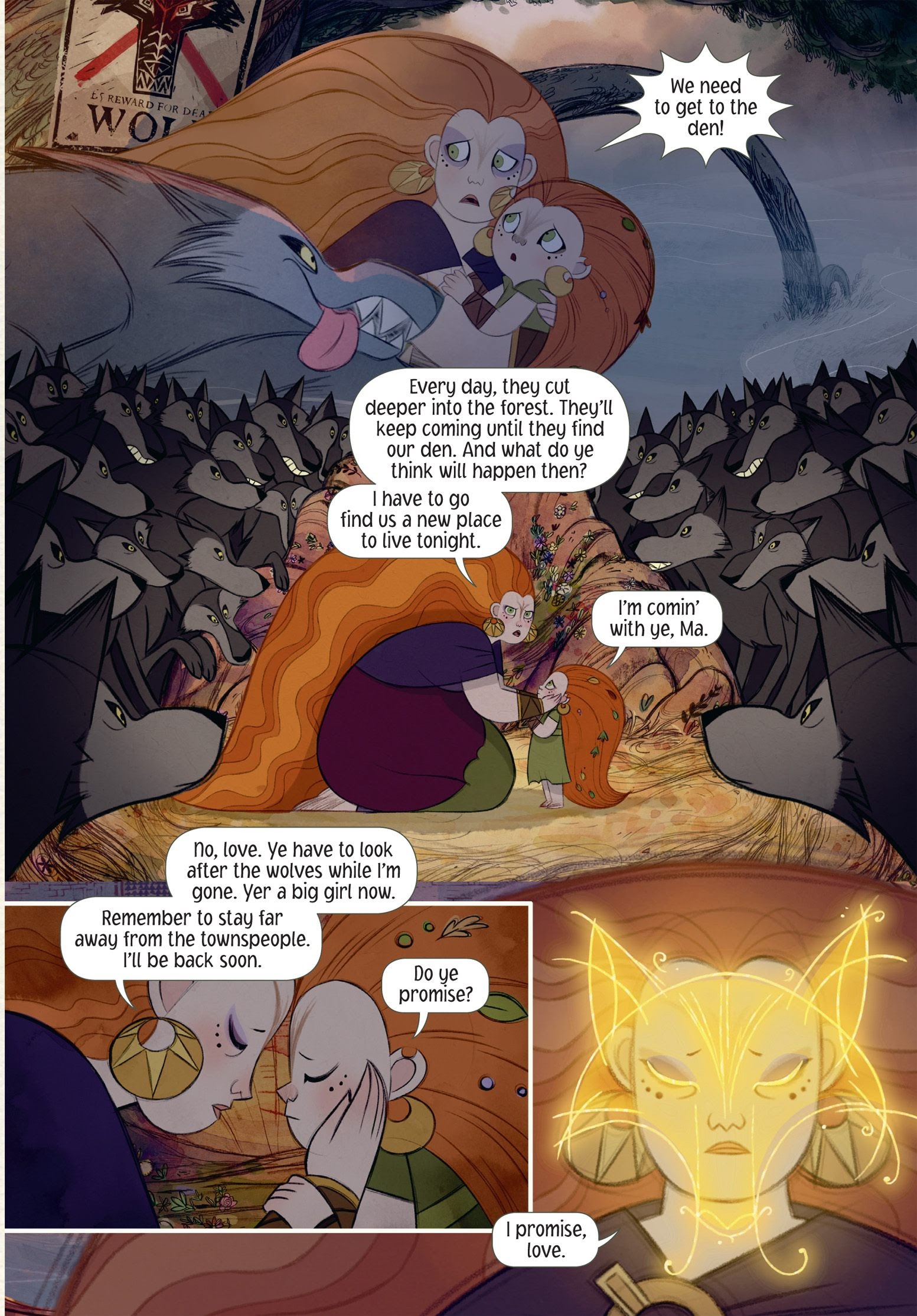 Read online Wolfwalkers: The Graphic Novel comic -  Issue # TPB (Part 1) - 26