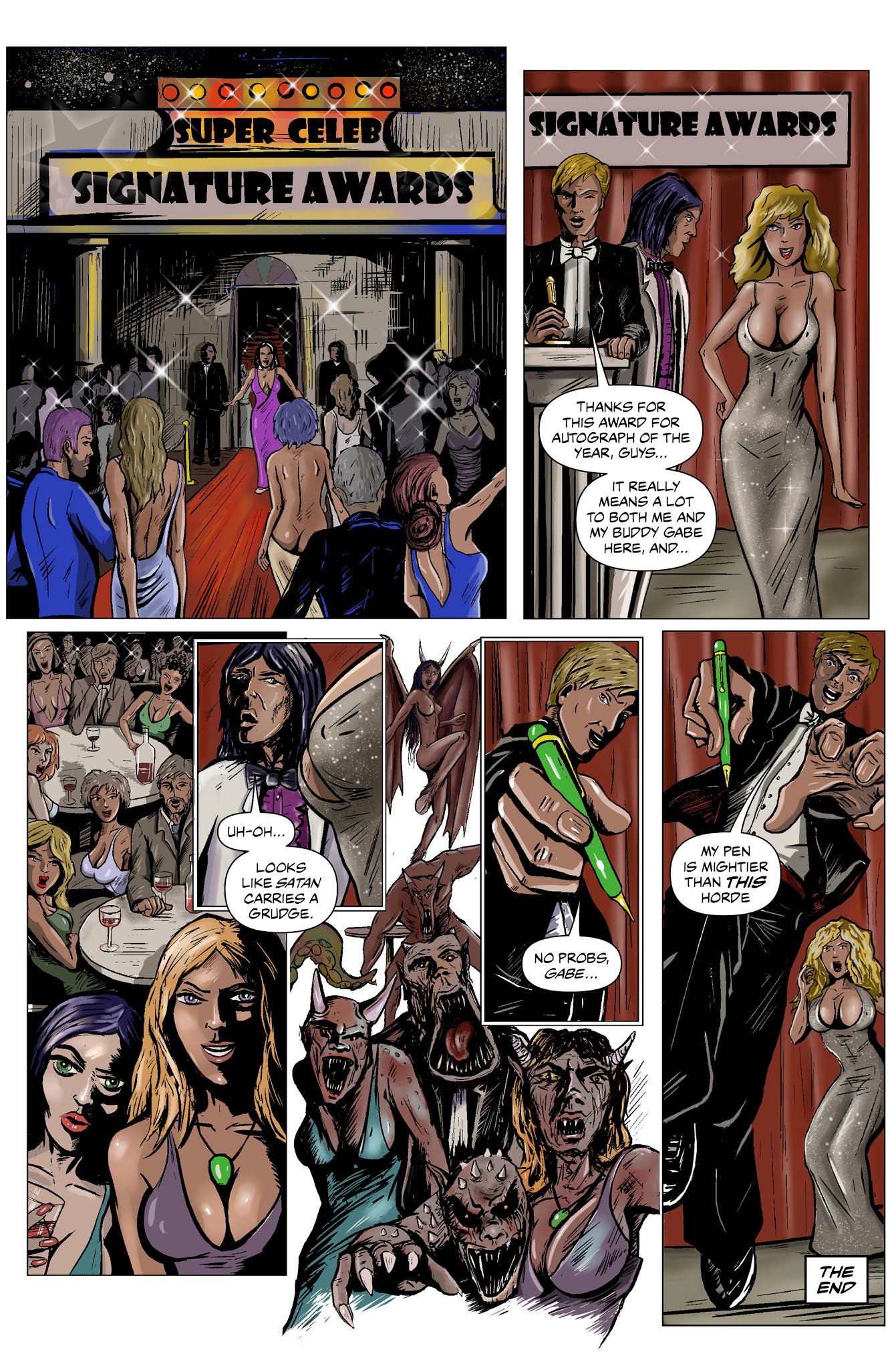 Read online 100% Biodegradable comic -  Issue #19 - 25