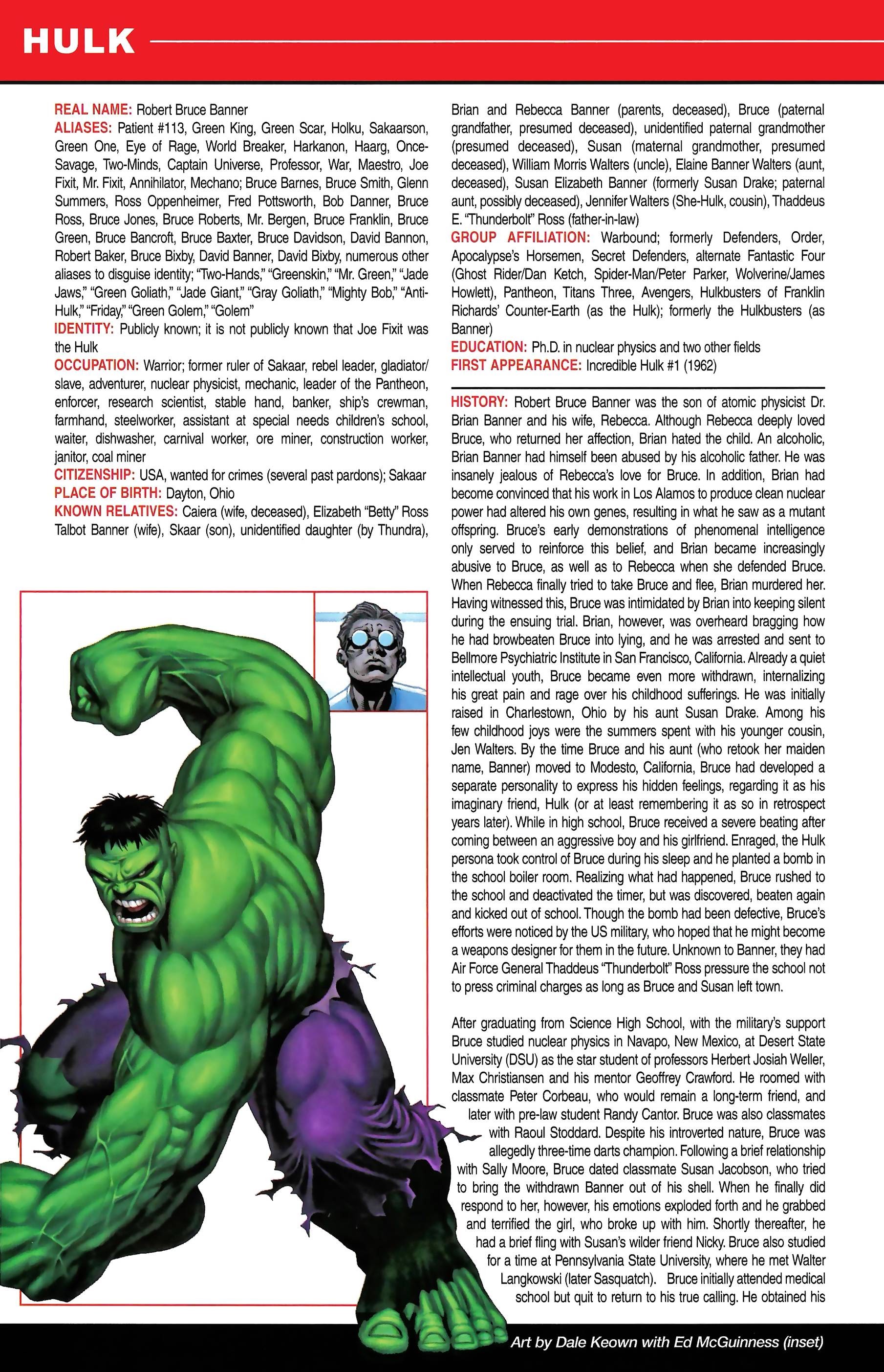 Read online Official Handbook of the Marvel Universe A to Z comic -  Issue # TPB 5 (Part 2) - 2