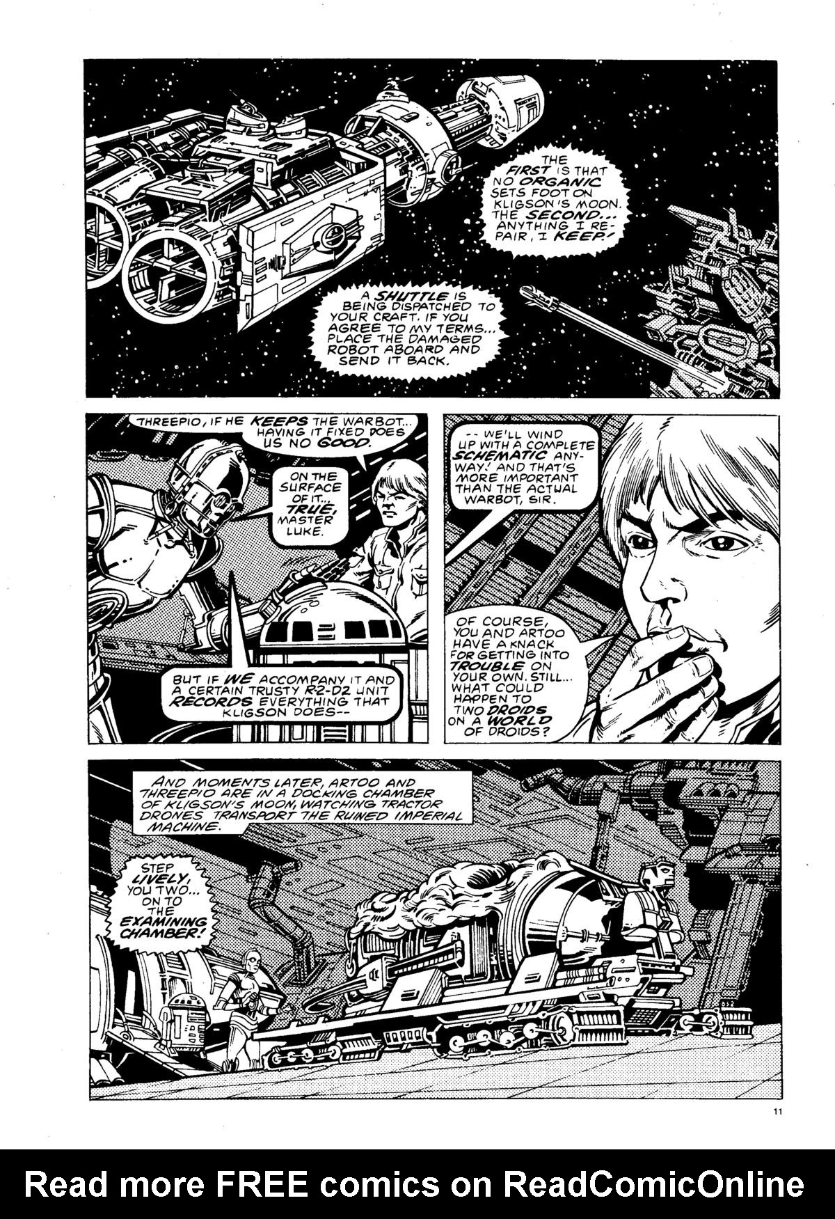 Read online Star Wars Weekly comic -  Issue #142 - 11