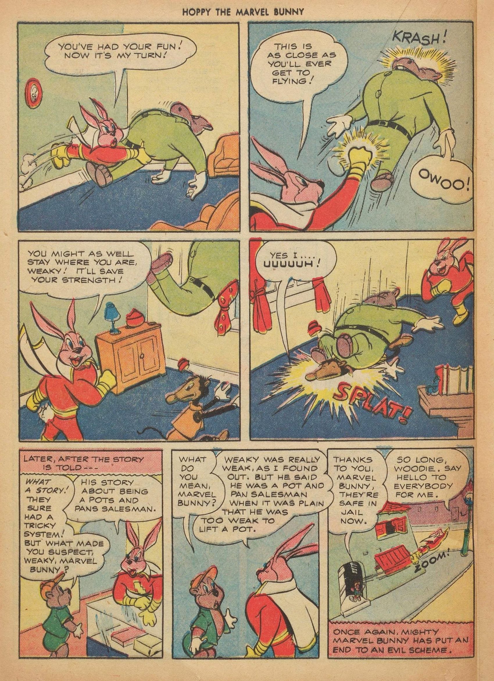Read online Hoppy The Marvel Bunny comic -  Issue #13 - 28