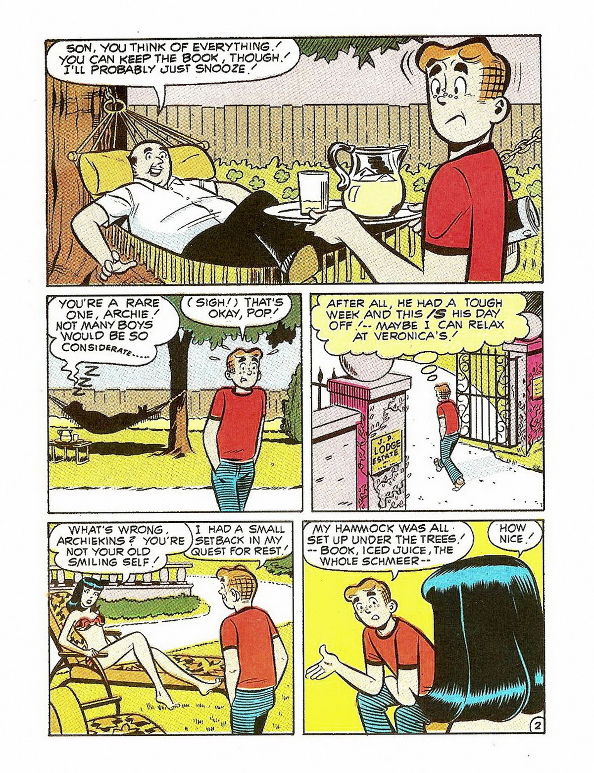 Read online Archie's Double Digest Magazine comic -  Issue #61 - 189