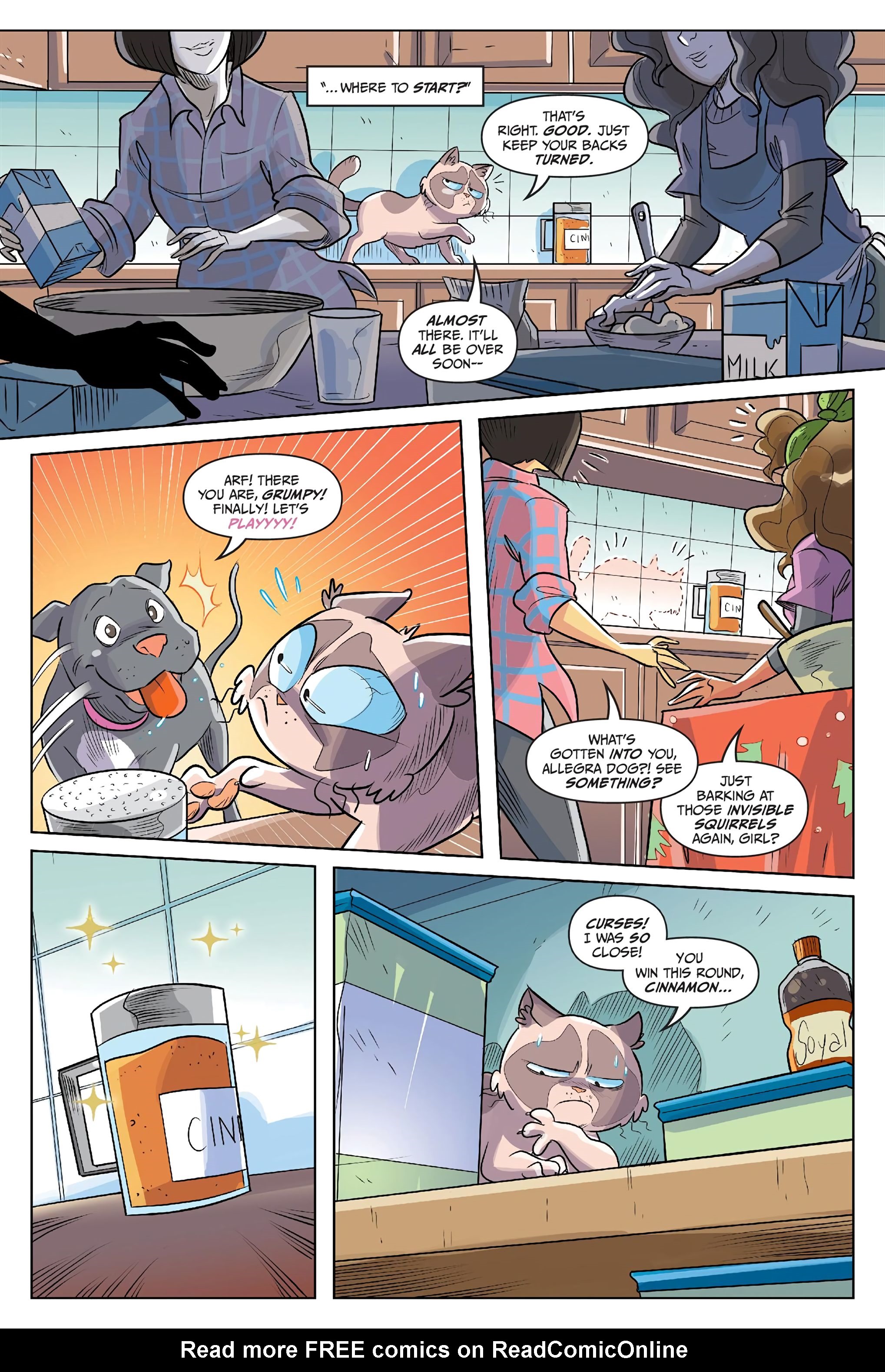 Read online Grumpy Cat: The Grumpus and Other Horrible Holiday Tales comic -  Issue # TPB - 60